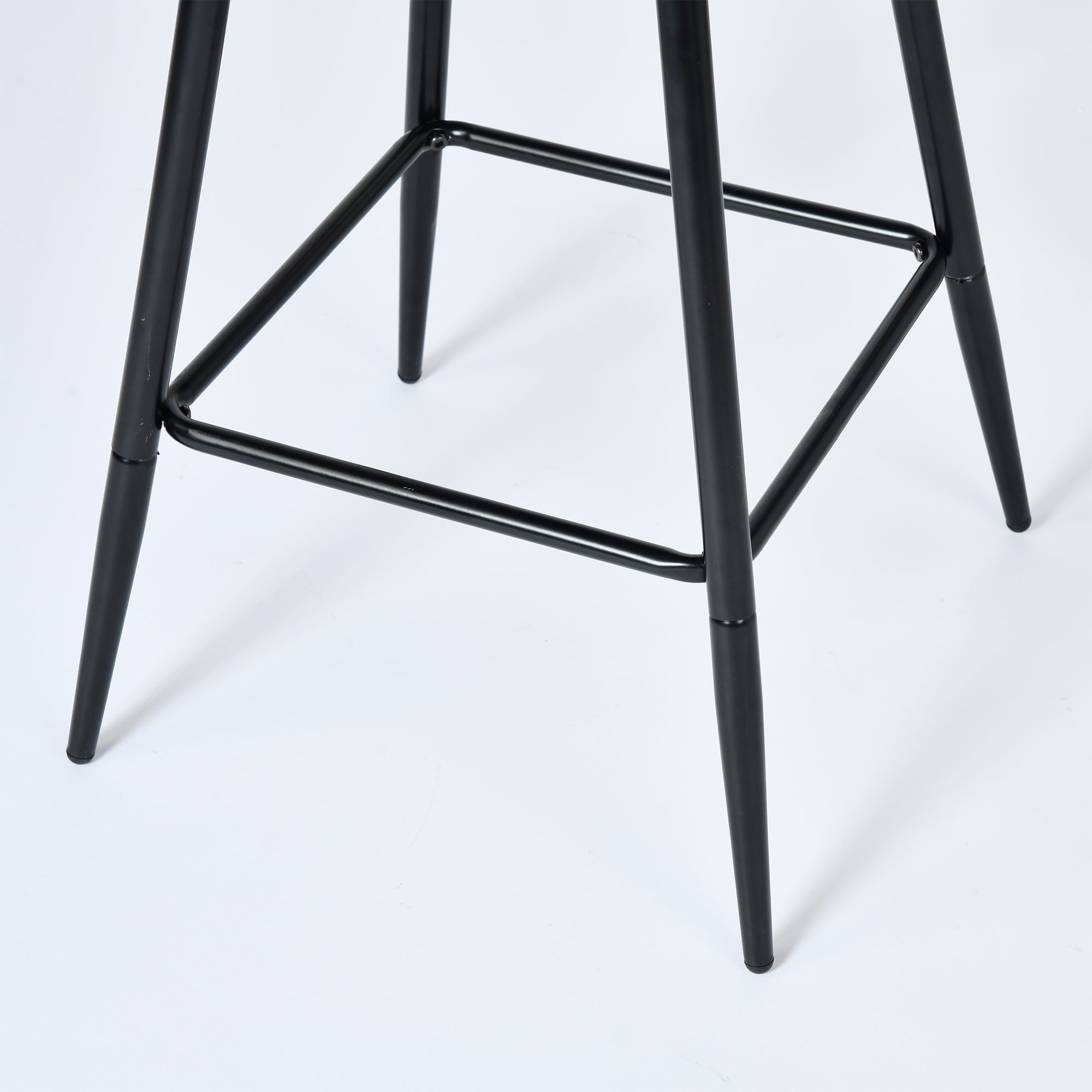 Homy Casa HASEEB 26" Swivel Counter Height Bar Stools Set of 2