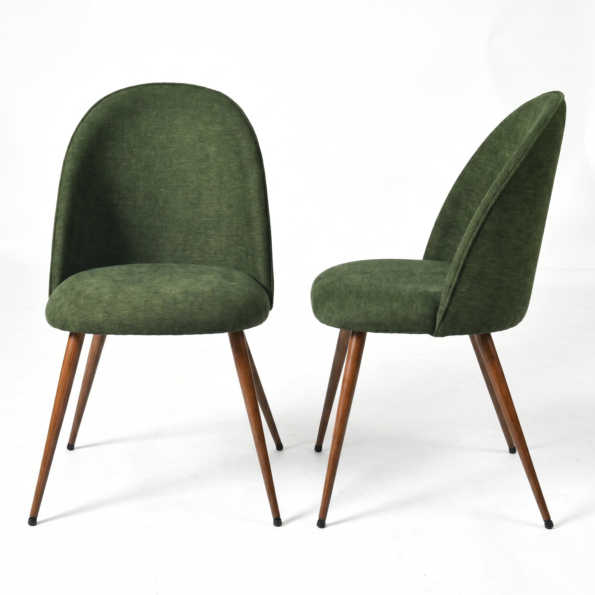 Haven High Back Fabric Upholsted Dining Chair Set of 2