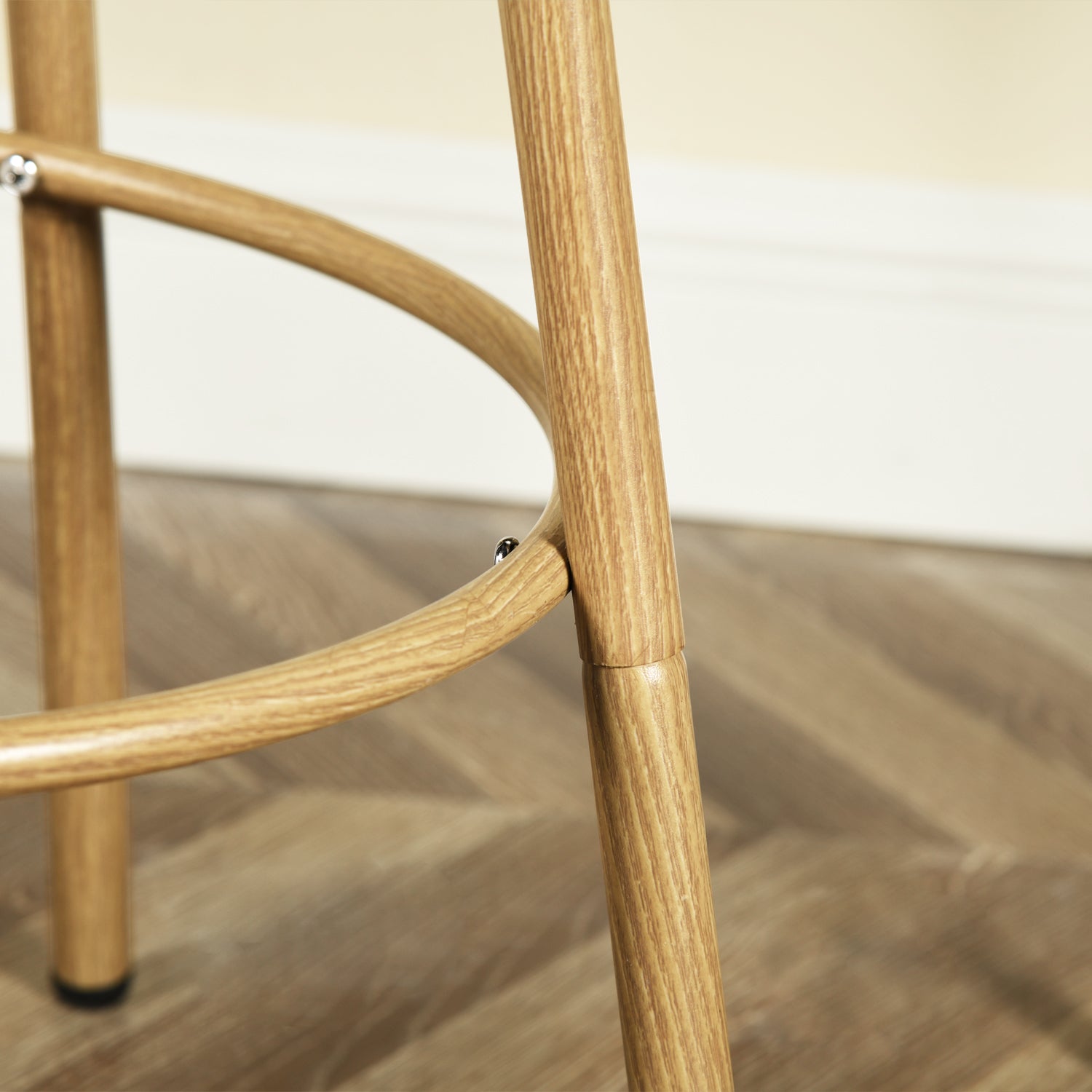 Homy Casa HSB-HB001 Aloe Bar Stool 28.9" Seat Height, Upholstered Kitchen Counter Stool Open Box