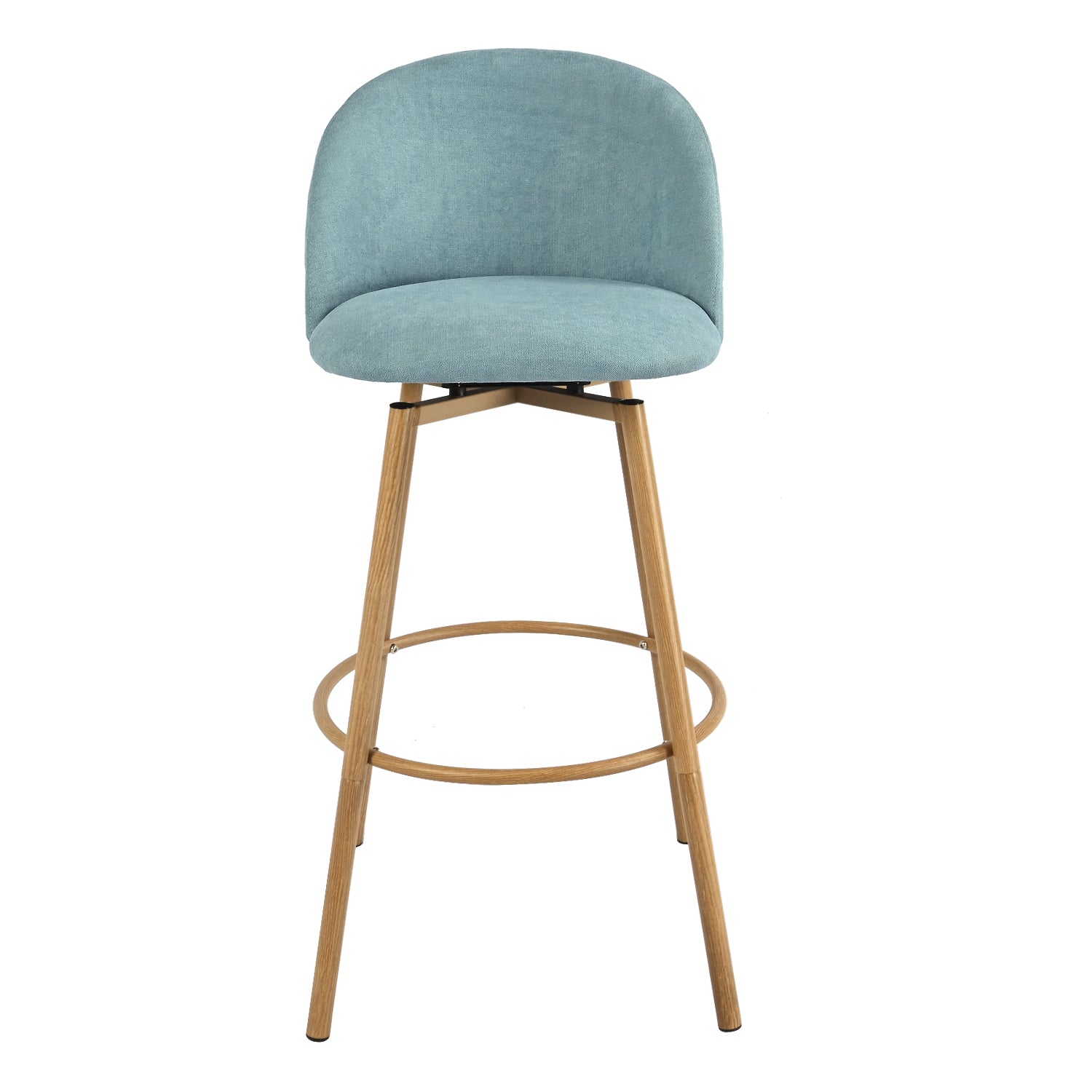 Homy Casa HSB-HB001 Aloe Bar Stool 28.9" Seat Height, Upholstered Kitchen Counter Stool Open Box