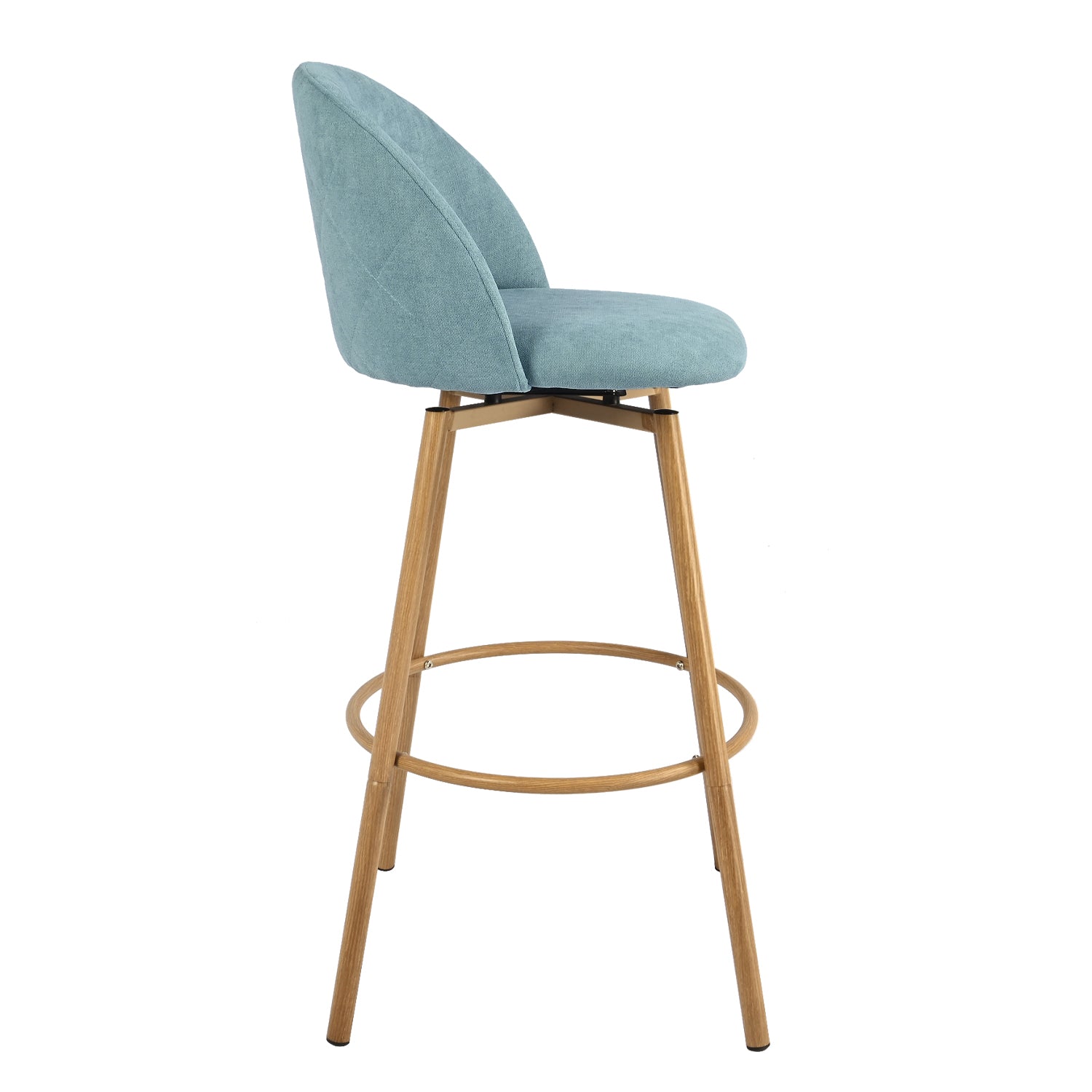 Homy Casa HSB-HB001 Aloe Bar Stool 28.9" Seat Height, Upholstered Kitchen Counter Stool Open Box