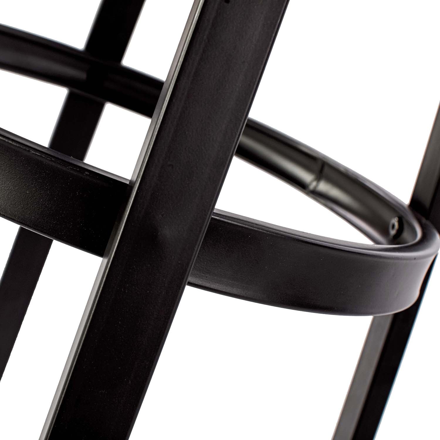 Open Box Homy Casa AMAT 246T B Bar Stool "18.7" Versatile Seating Solution