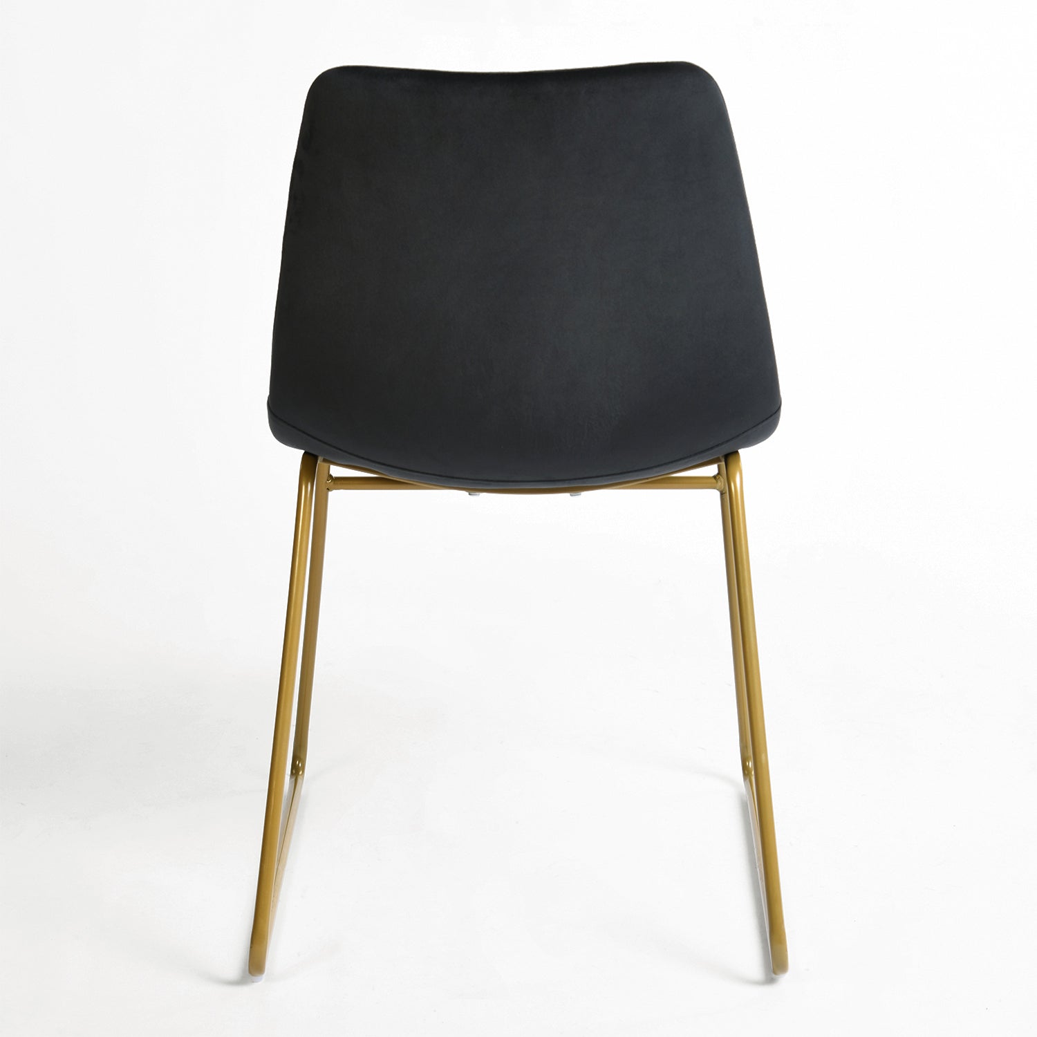 Batassel Velvet Upholstery Dining Chair Set of 2