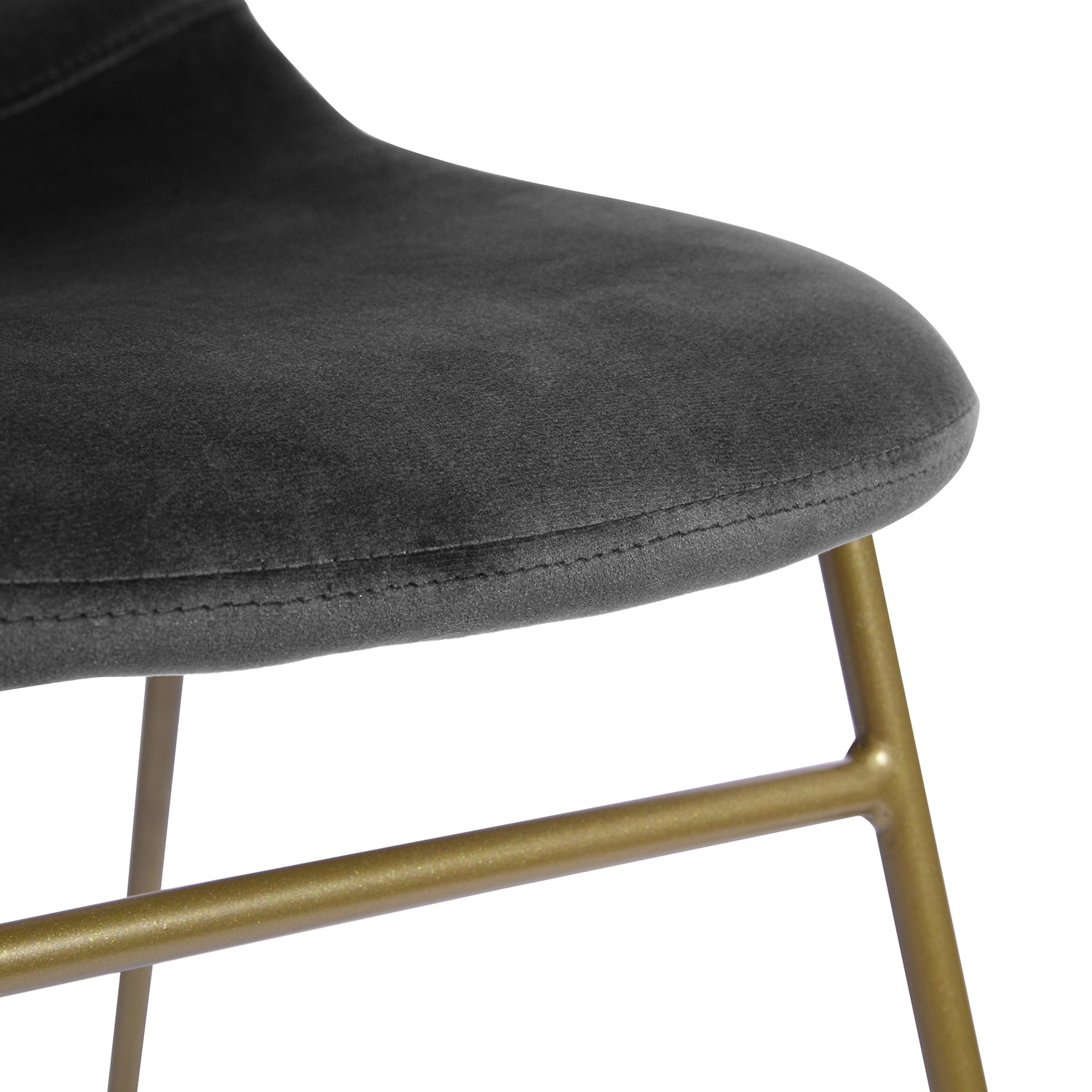 Batassel Velvet Upholstery Dining Chair Set of 2