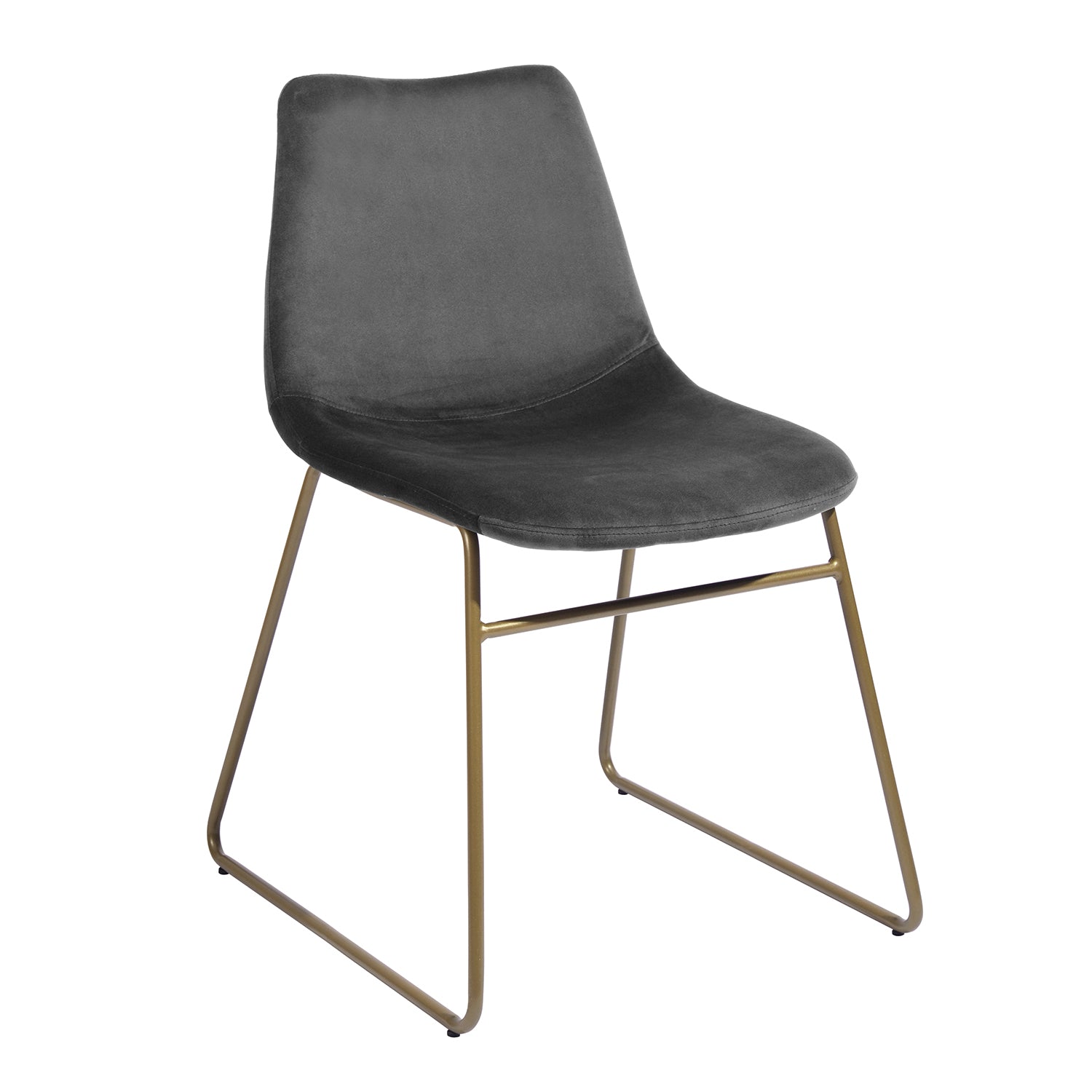 Batassel Velvet Upholstery Dining Chair Set of 2