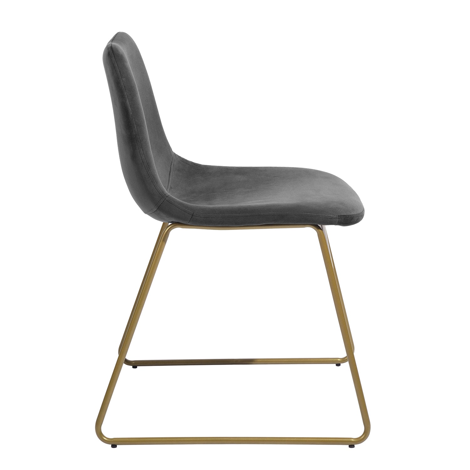 Batassel Velvet Upholstery Dining Chair Set of 2