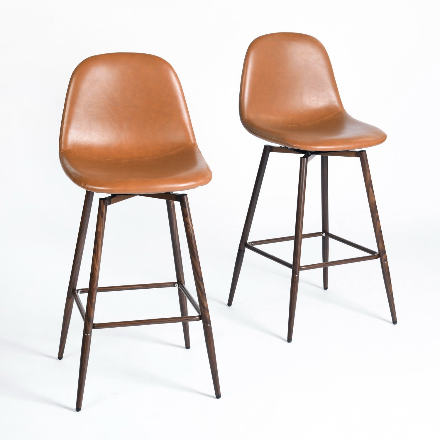 Homy Casa Charlton 26“ Counter Barstool Swivel Bar Stool for Home and Workspace Open Box