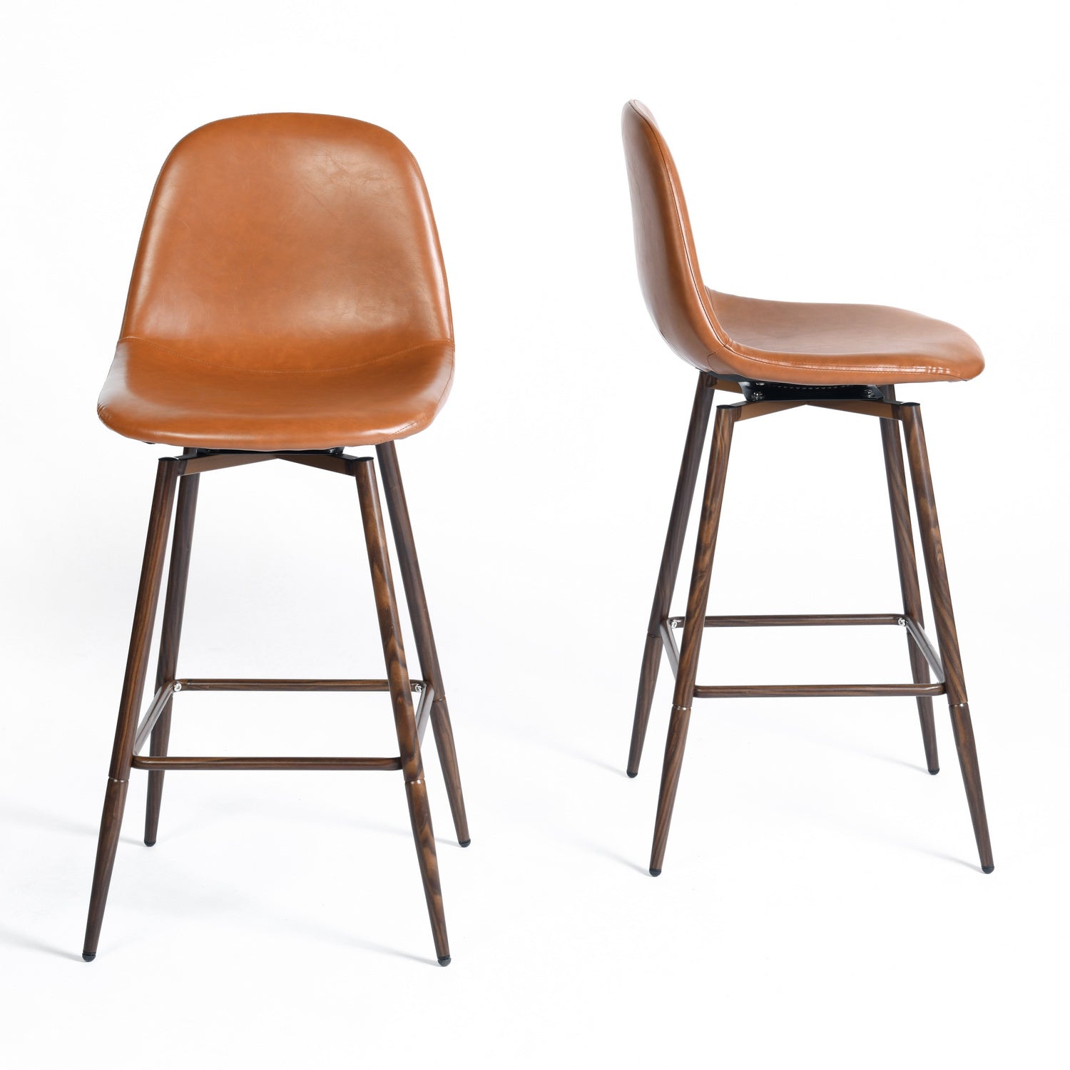 Homy Casa Charlton 26“ Counter Barstool Swivel Bar Stool for Home and Workspace Open Box