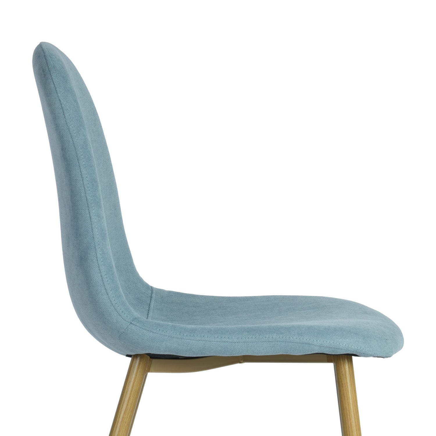 Homy Casa Charlton Modern Fabric Dining Chair, Mint,Open Box
