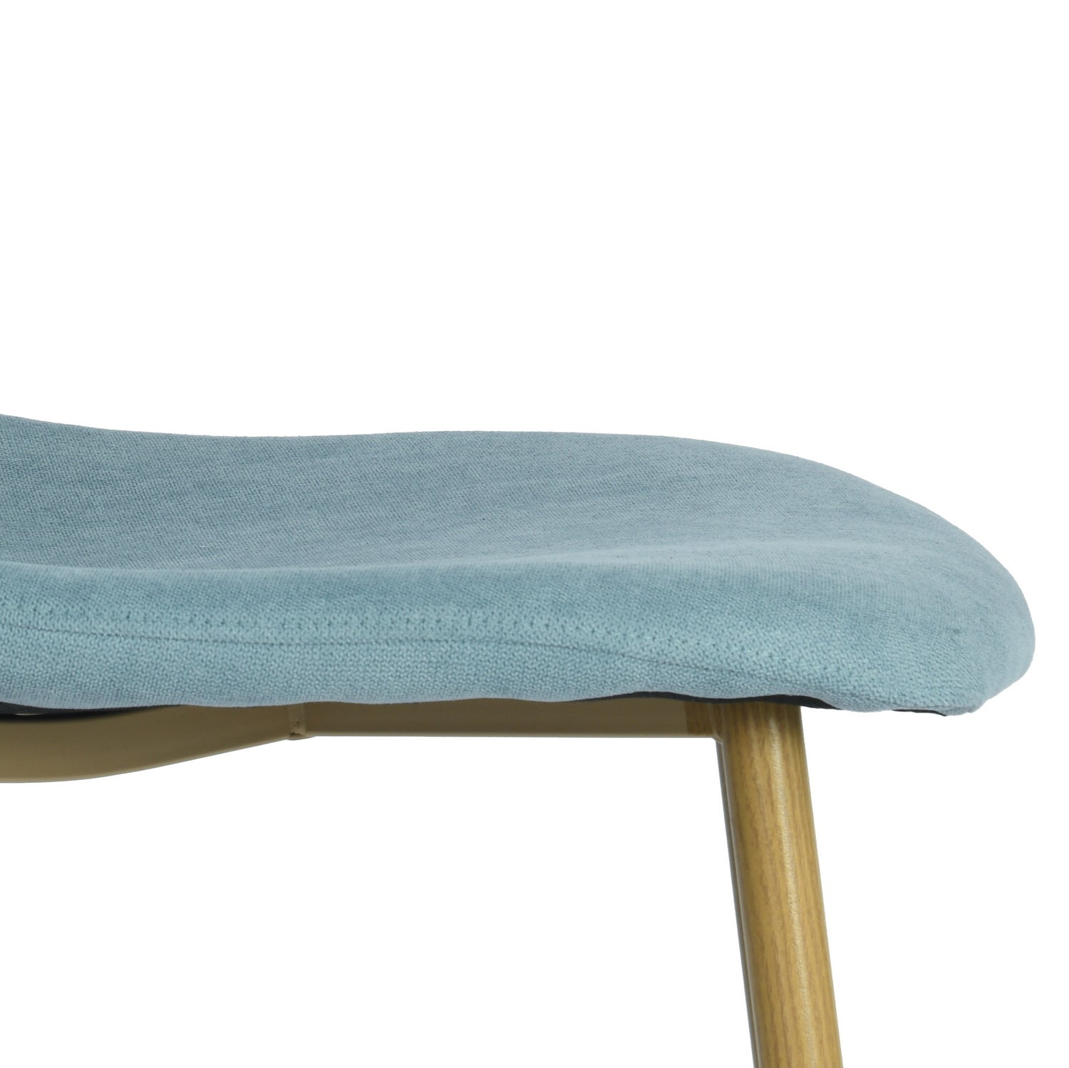 Homy Casa Charlton Modern Fabric Dining Chair, Mint,Open Box