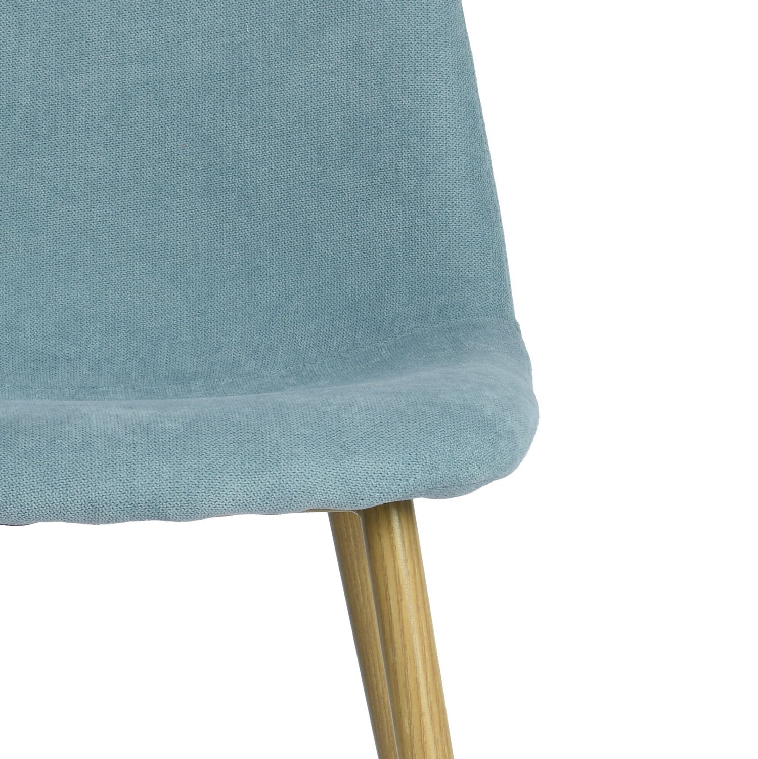 Homy Casa Charlton Modern Fabric Dining Chair, Mint,Open Box