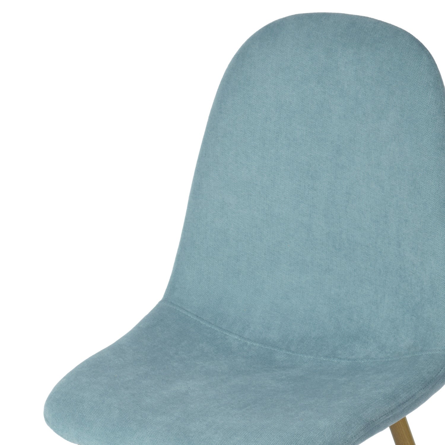 Homy Casa Charlton Modern Fabric Dining Chair, Mint,Open Box