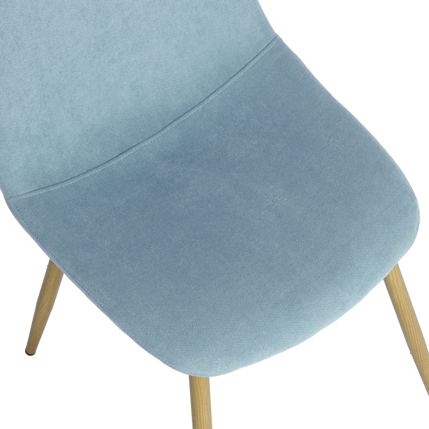 Homy Casa Charlton Modern Fabric Dining Chair, Mint,Open Box
