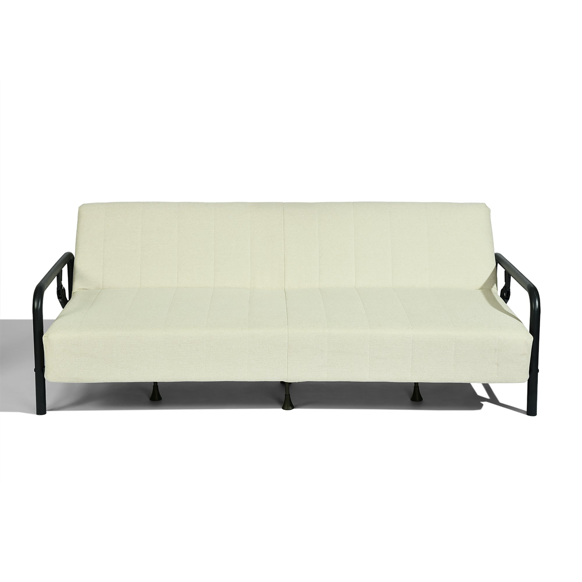 Homy Casa CLICKO 78" 3 Seater Sofa Bed Convertible Sleeper, Beige