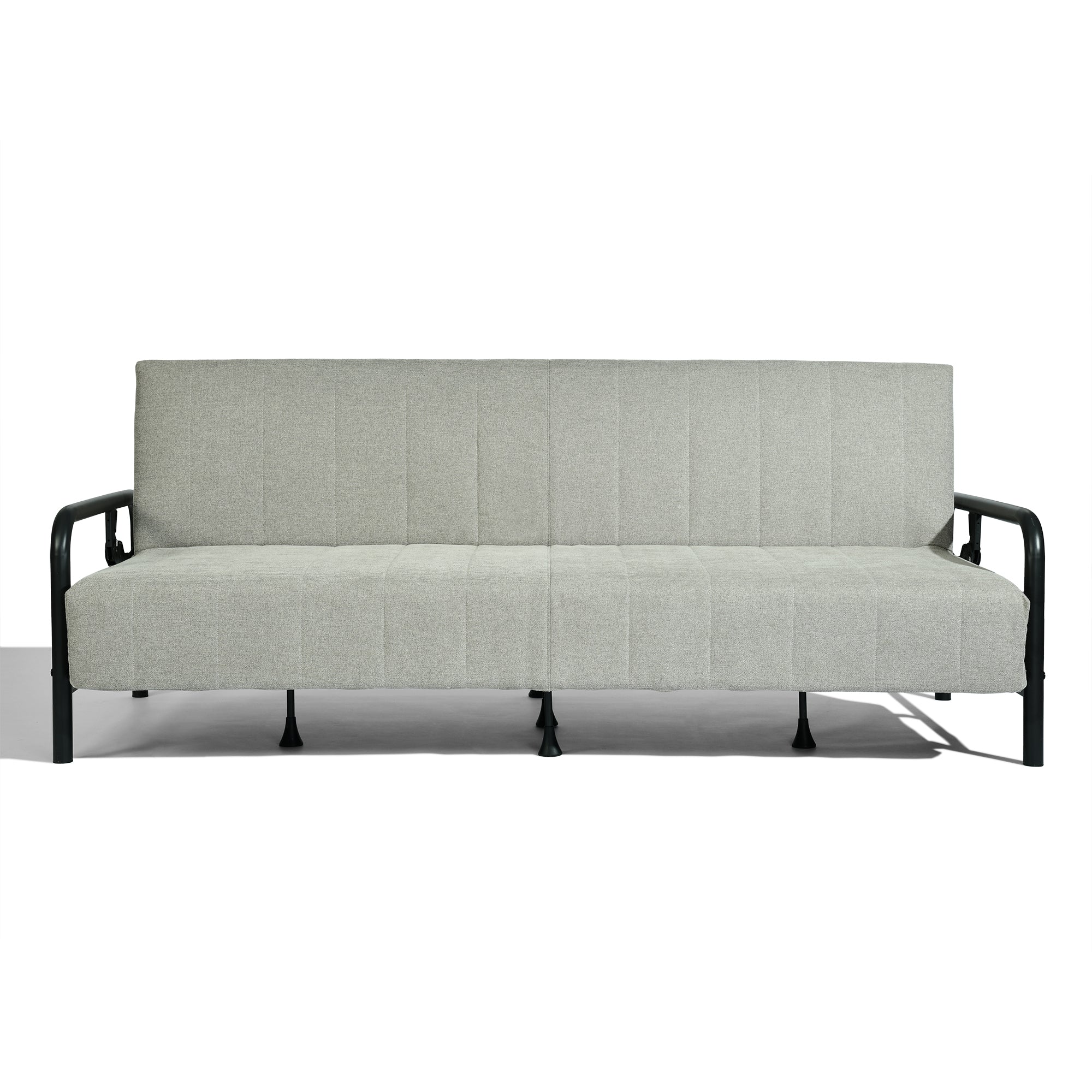 Homy Casa CLICKO 78" 3 Seater Sofa Bed Convertible Sleeper, Grey, Open Box