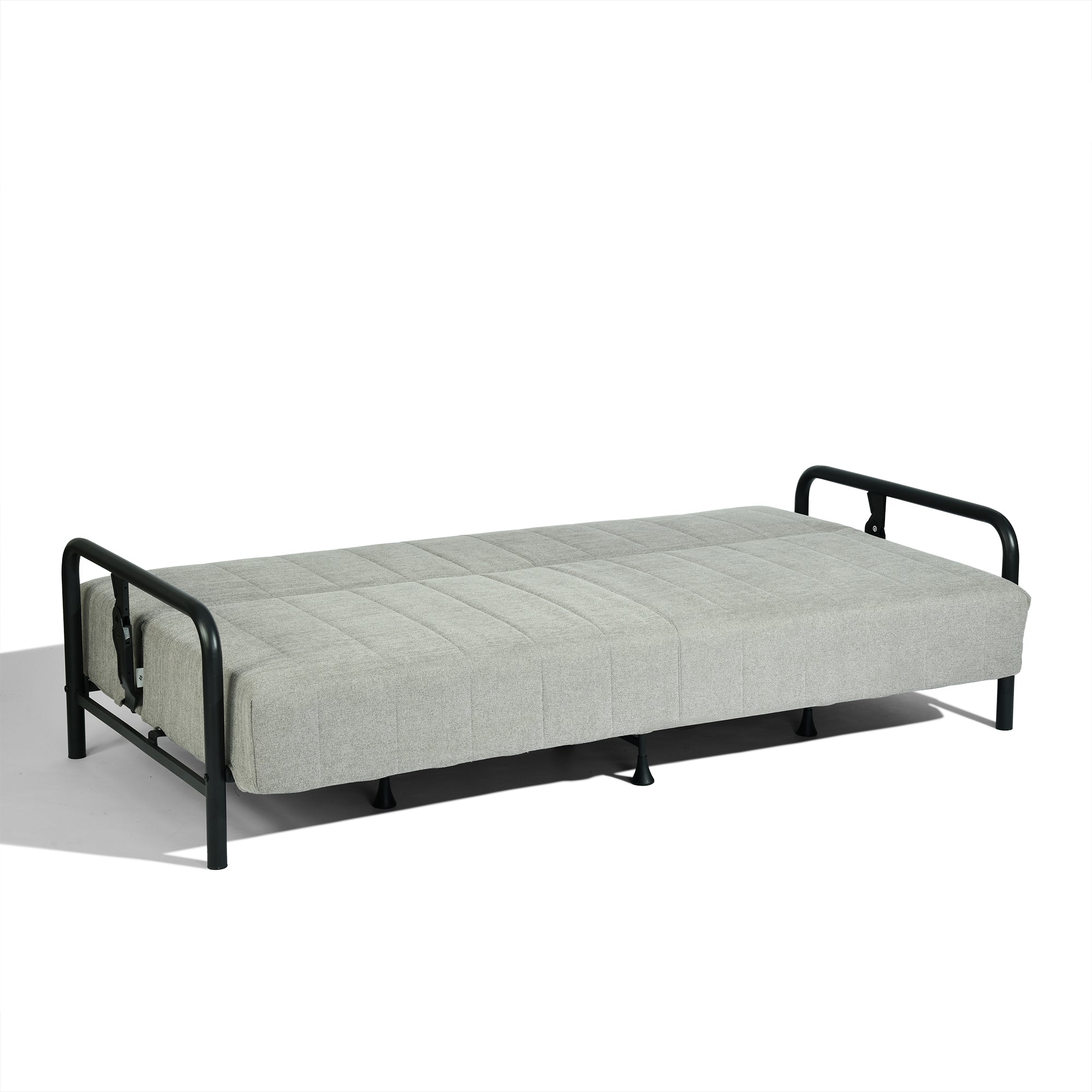 Homy Casa CLICKO 78" 3 Seater Sofa Bed Convertible Sleeper, Grey, Open Box