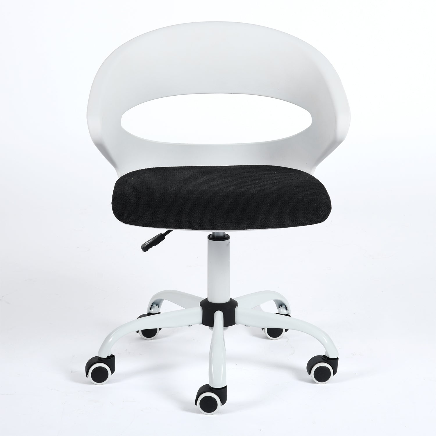 Dot White PP Adjustable Height Swivel Desk Chair - HomyCasa - HomyCasa