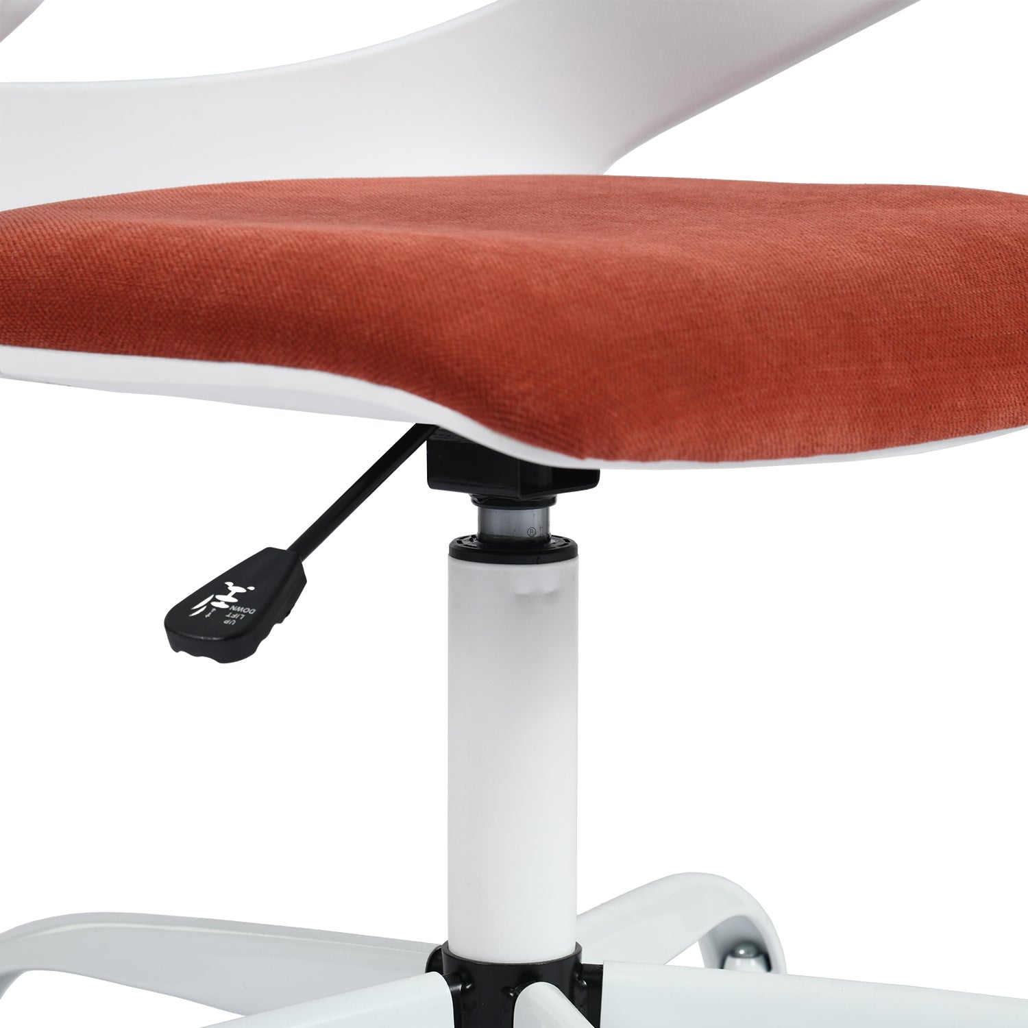 Dot White PP Adjustable Height Swivel Desk Chair - HomyCasa - HomyCasa