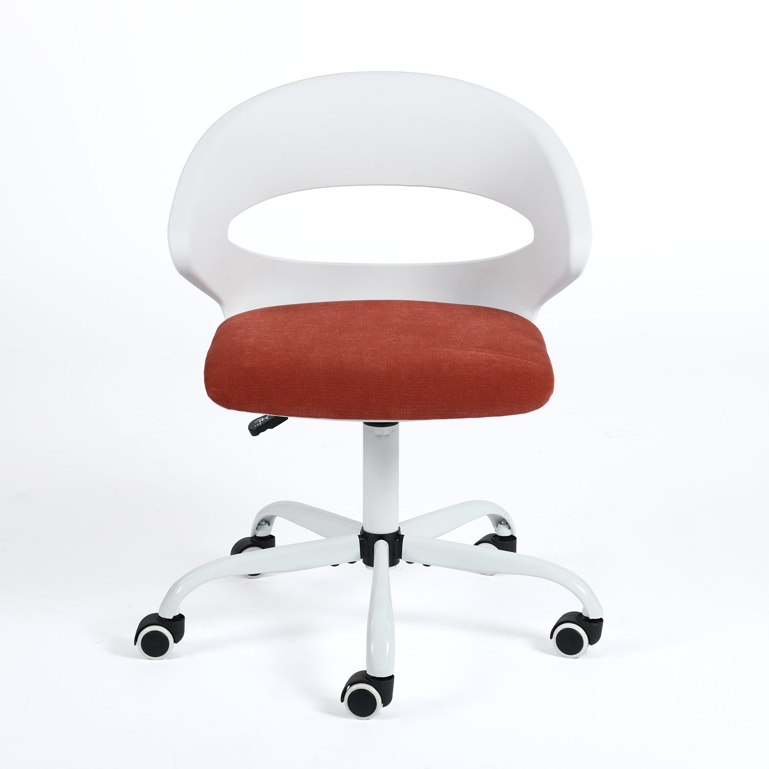 Dot White PP Adjustable Height Swivel Desk Chair - HomyCasa - HomyCasa