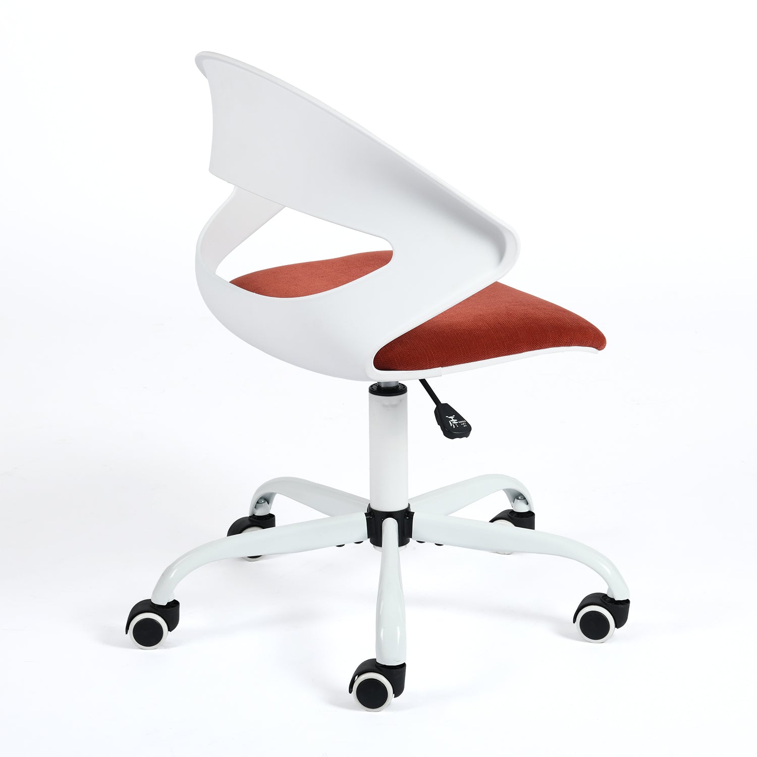 Dot White PP Adjustable Height Swivel Desk Chair - HomyCasa - HomyCasa