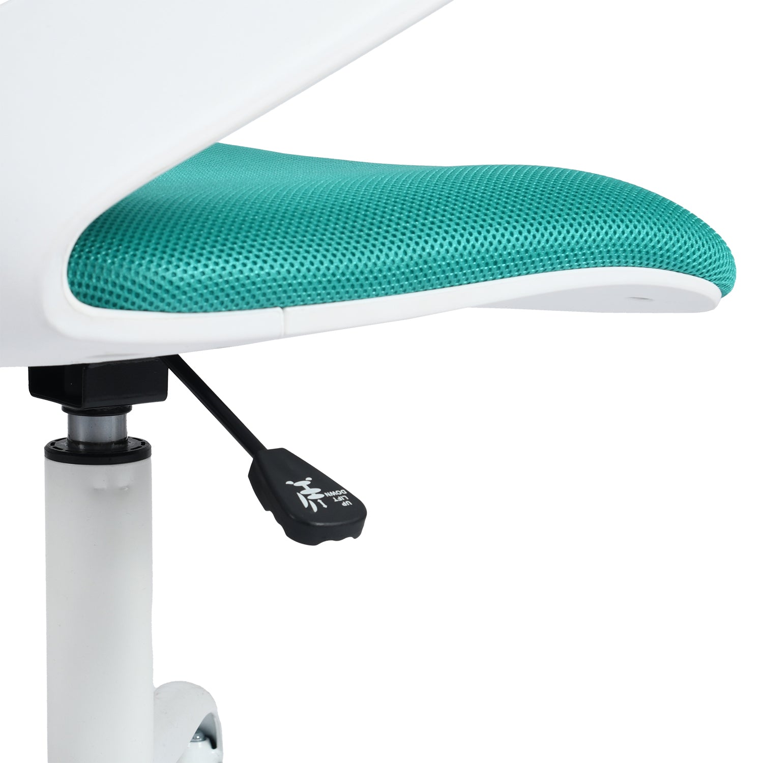 Dot White PP Adjustable Height Swivel Desk Chair - HomyCasa - HomyCasa