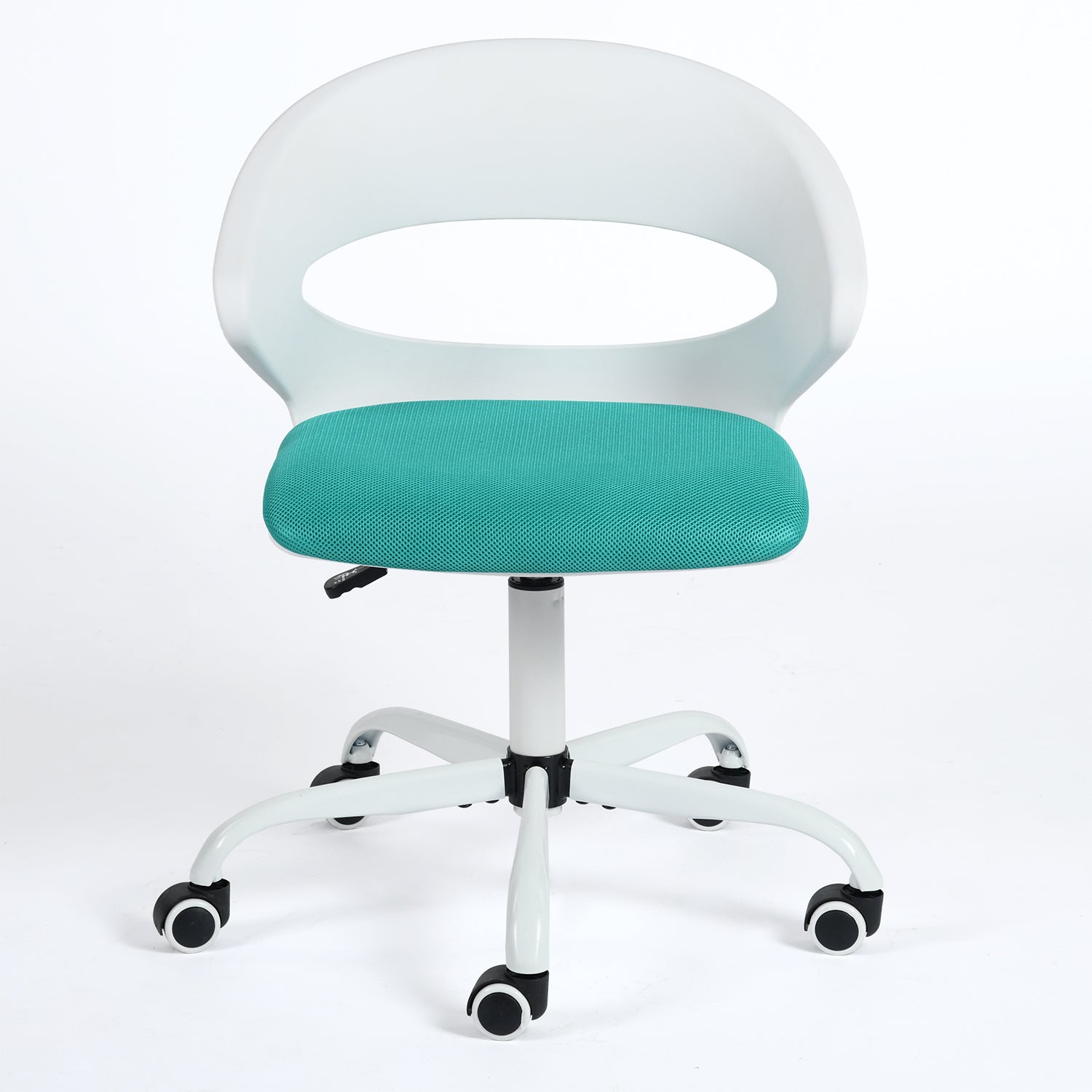 Dot White PP Adjustable Height Swivel Desk Chair - HomyCasa - HomyCasa