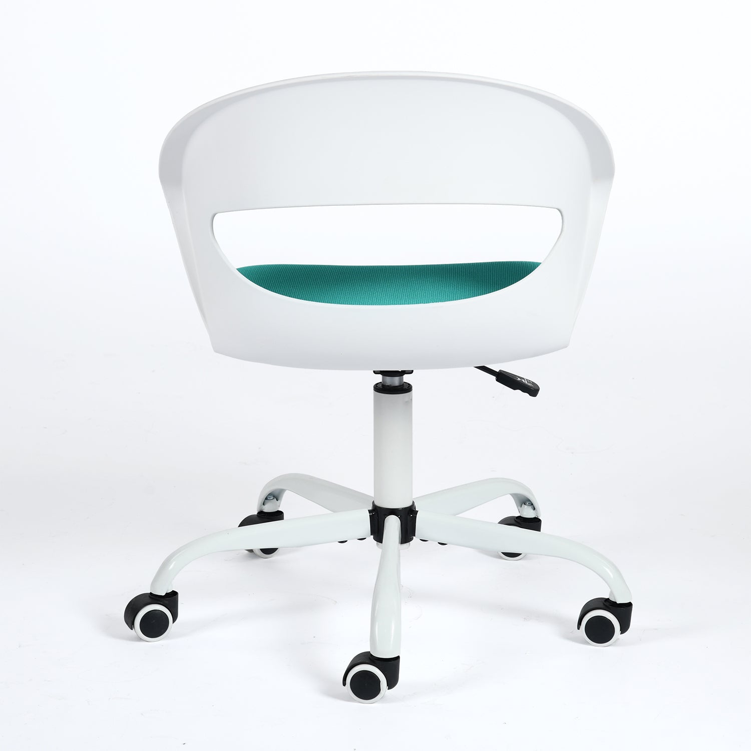 Dot White PP Adjustable Height Swivel Desk Chair - HomyCasa - HomyCasa