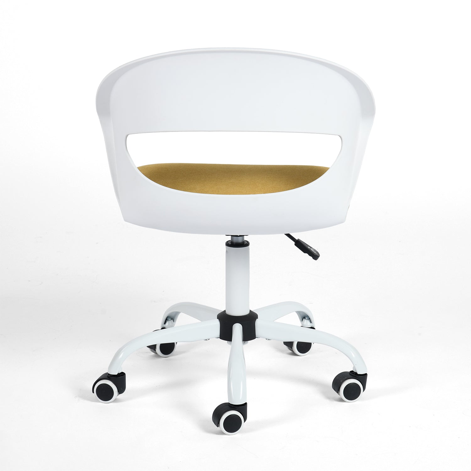 Dot White PP Adjustable Height Swivel Desk Chair - HomyCasa - HomyCasa
