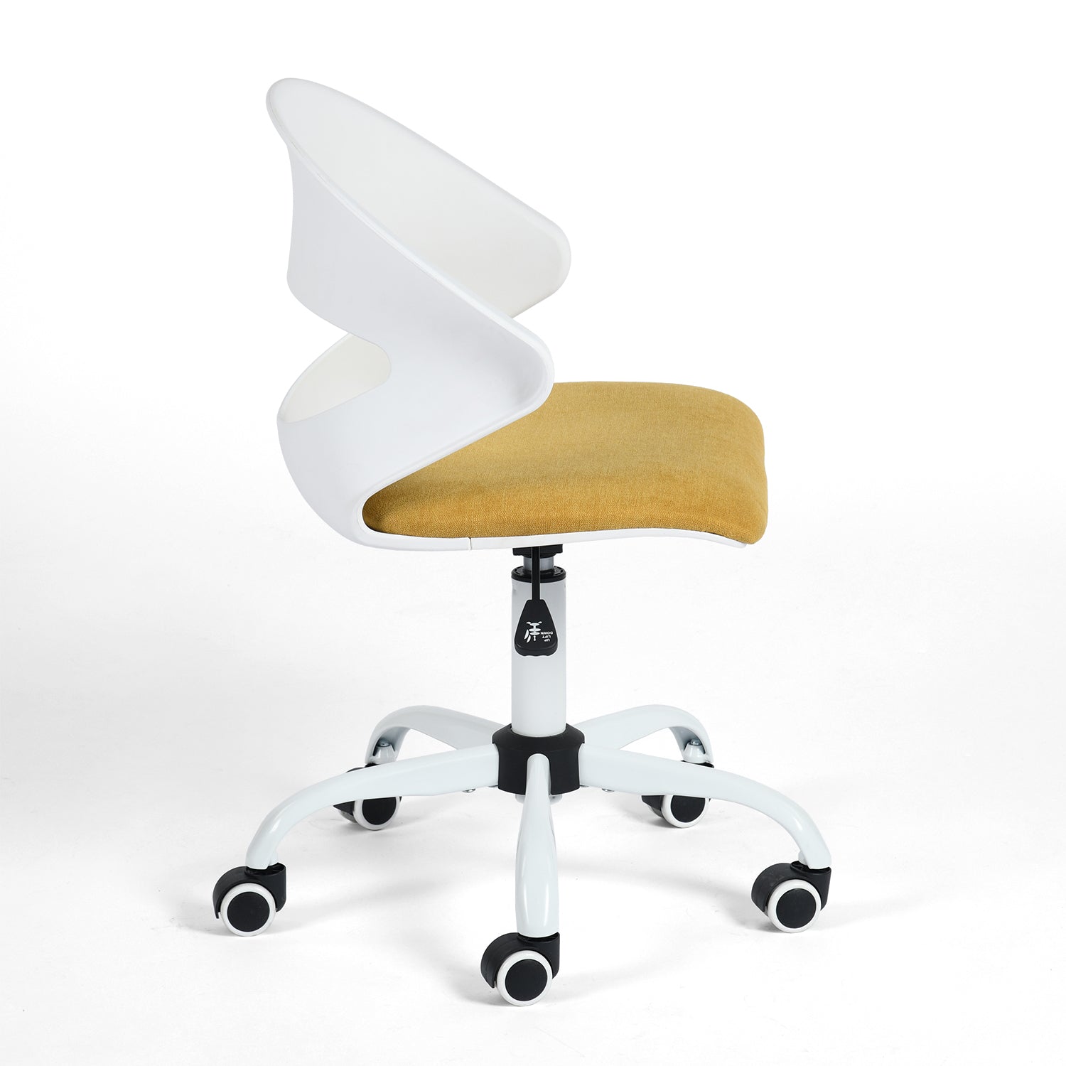 Dot White PP Adjustable Height Swivel Desk Chair - HomyCasa - HomyCasa