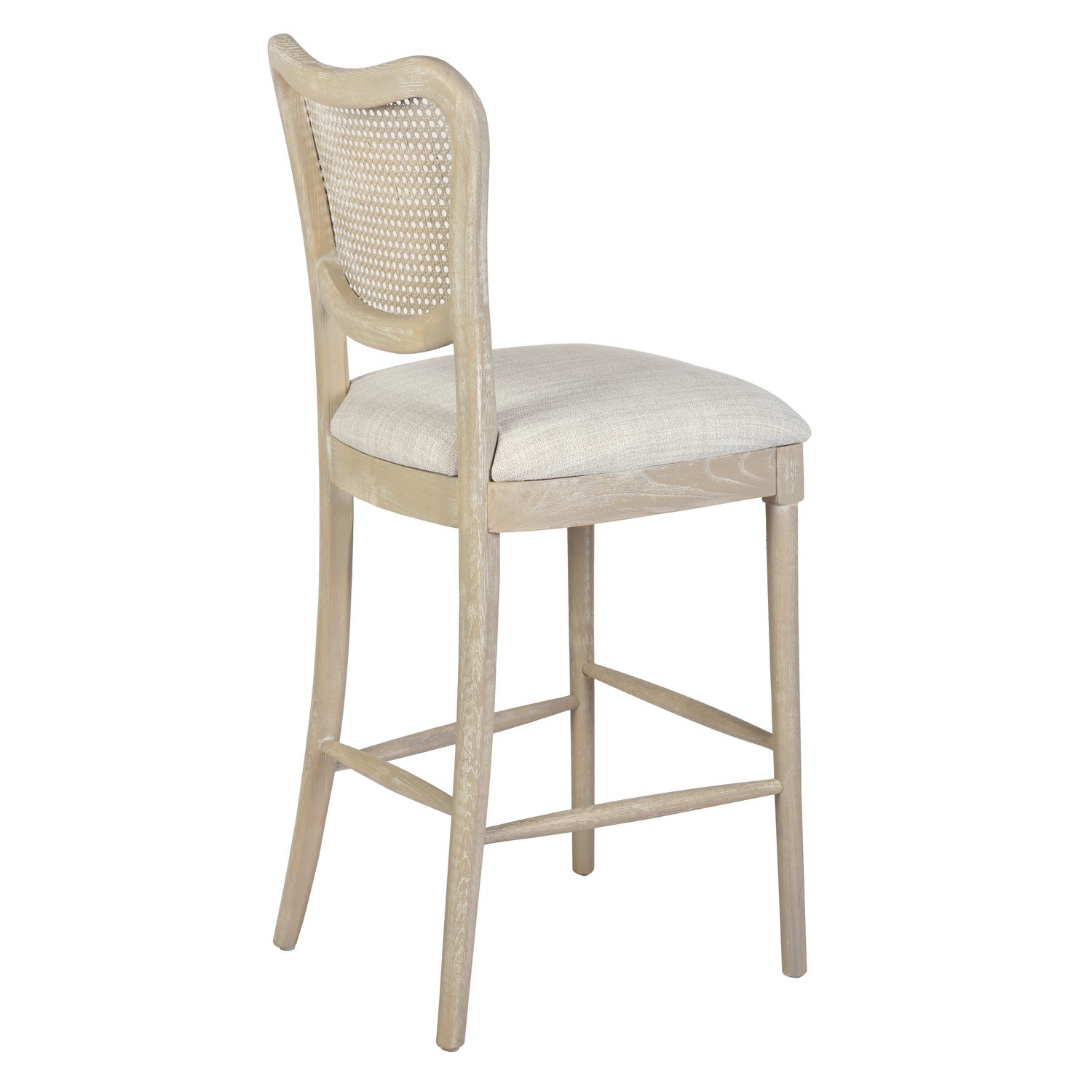 Open Box Homy Casa EIKKI HIGH BAR GREY 19.69" W x 22.05" D x 42.13" H Bar Stool for Home and Workspace