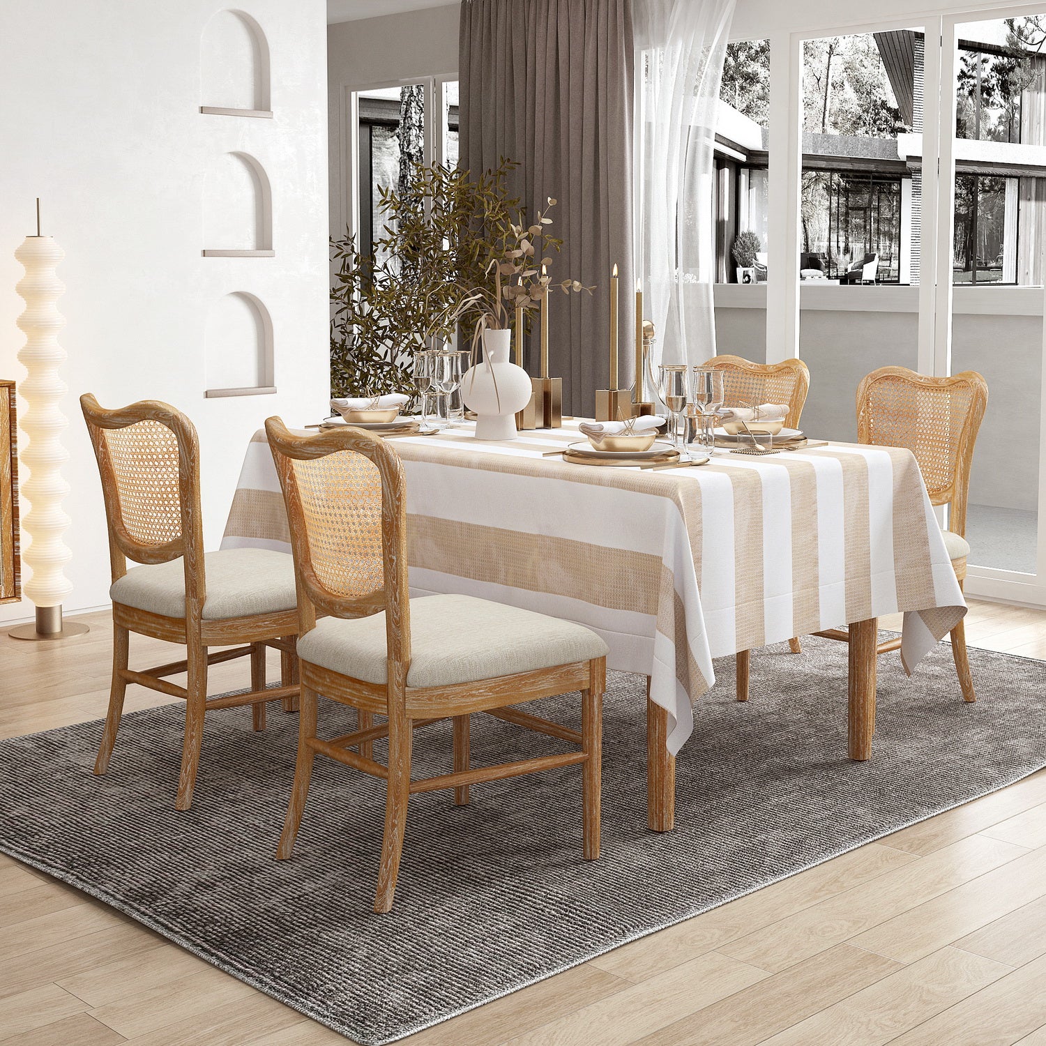 Homy Casa EIKKI Middle Bar Wood 19.69" W x 22.05" D x 39.76" H Bar Stool Chair for Home and Workspace
