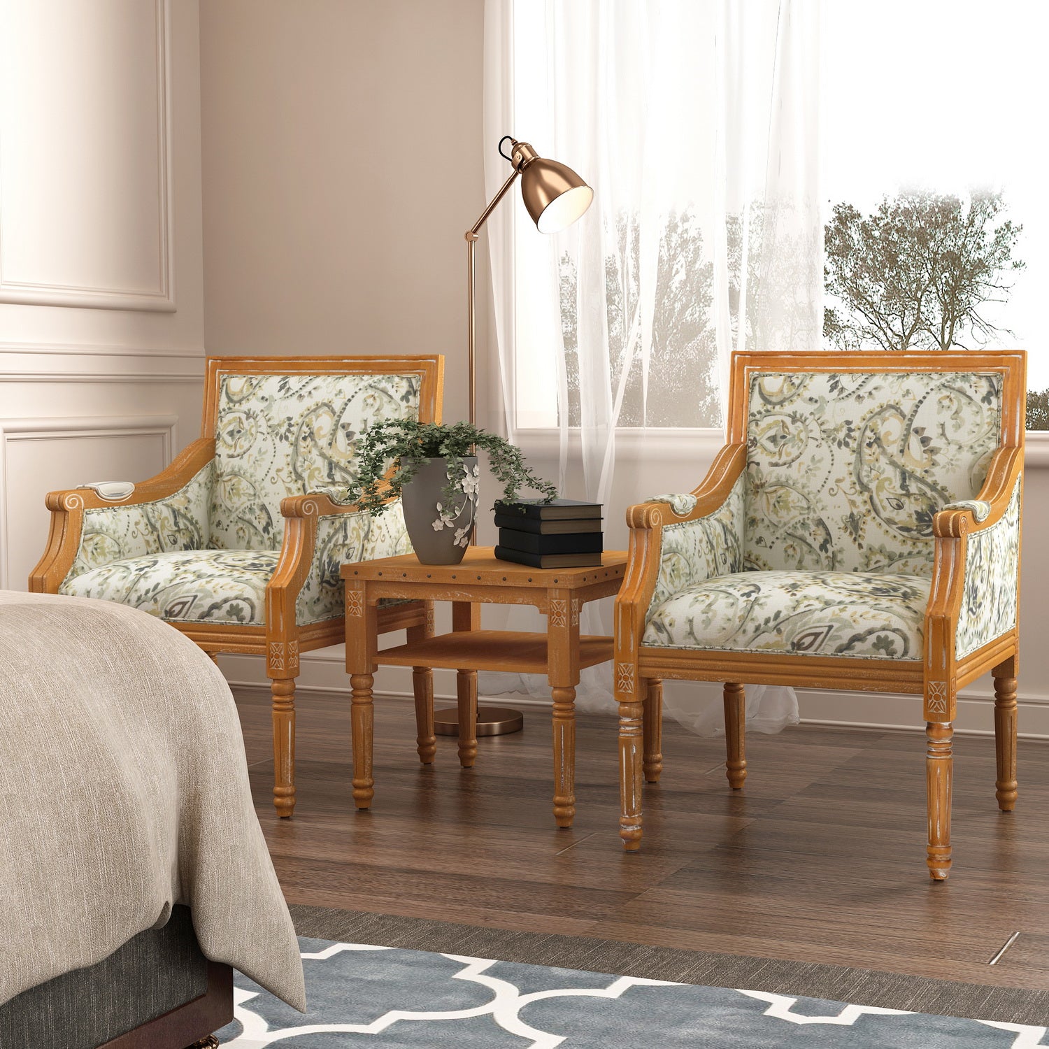 Open Box Homy Casa ERIQ SY Leisure Chair "28.54'' W x 29.13'' D x 38.98'' H" Modern Armchair for Living Room, Bedroom, Office