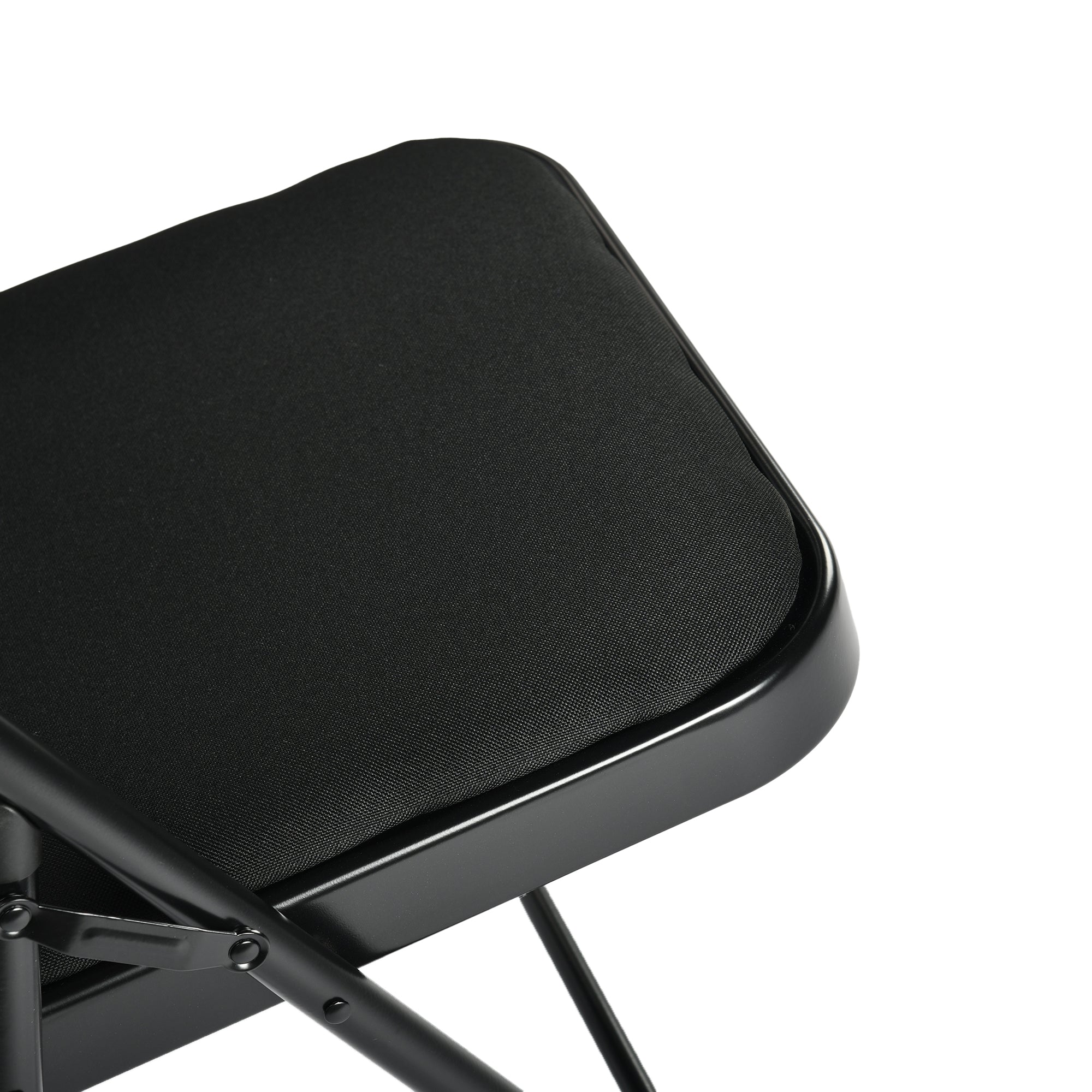 Fern 5 Piece Folding Table Set with 4 Fair Upholstered Foldable Chairs