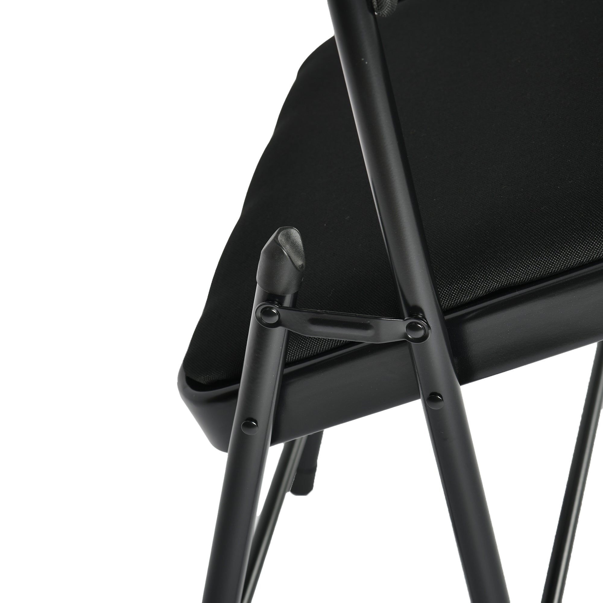 Fern 5 Piece Folding Table Set with 4 Fair Upholstered Foldable Chairs