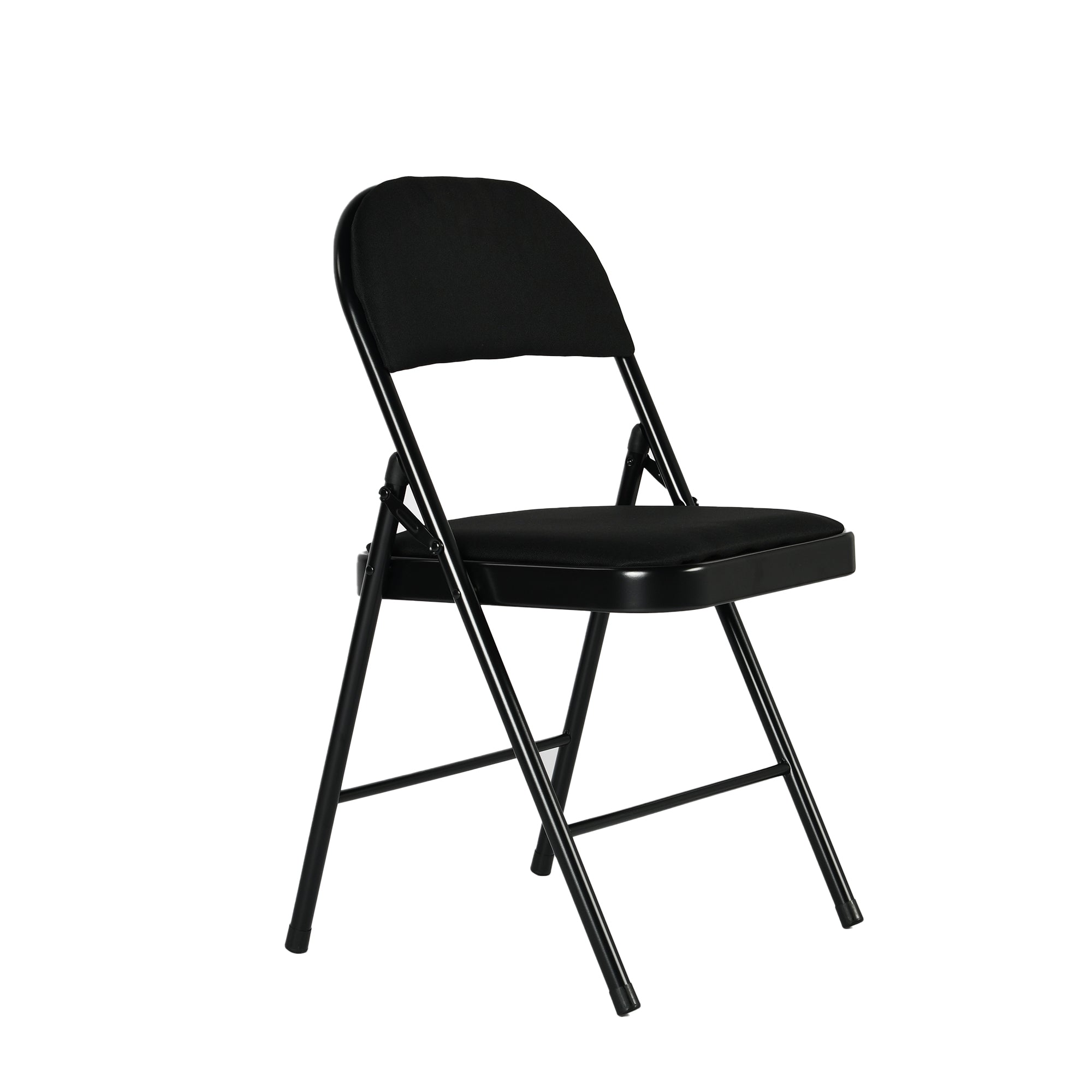 Fern 5 Piece Folding Table Set with 4 Fair Upholstered Foldable Chairs