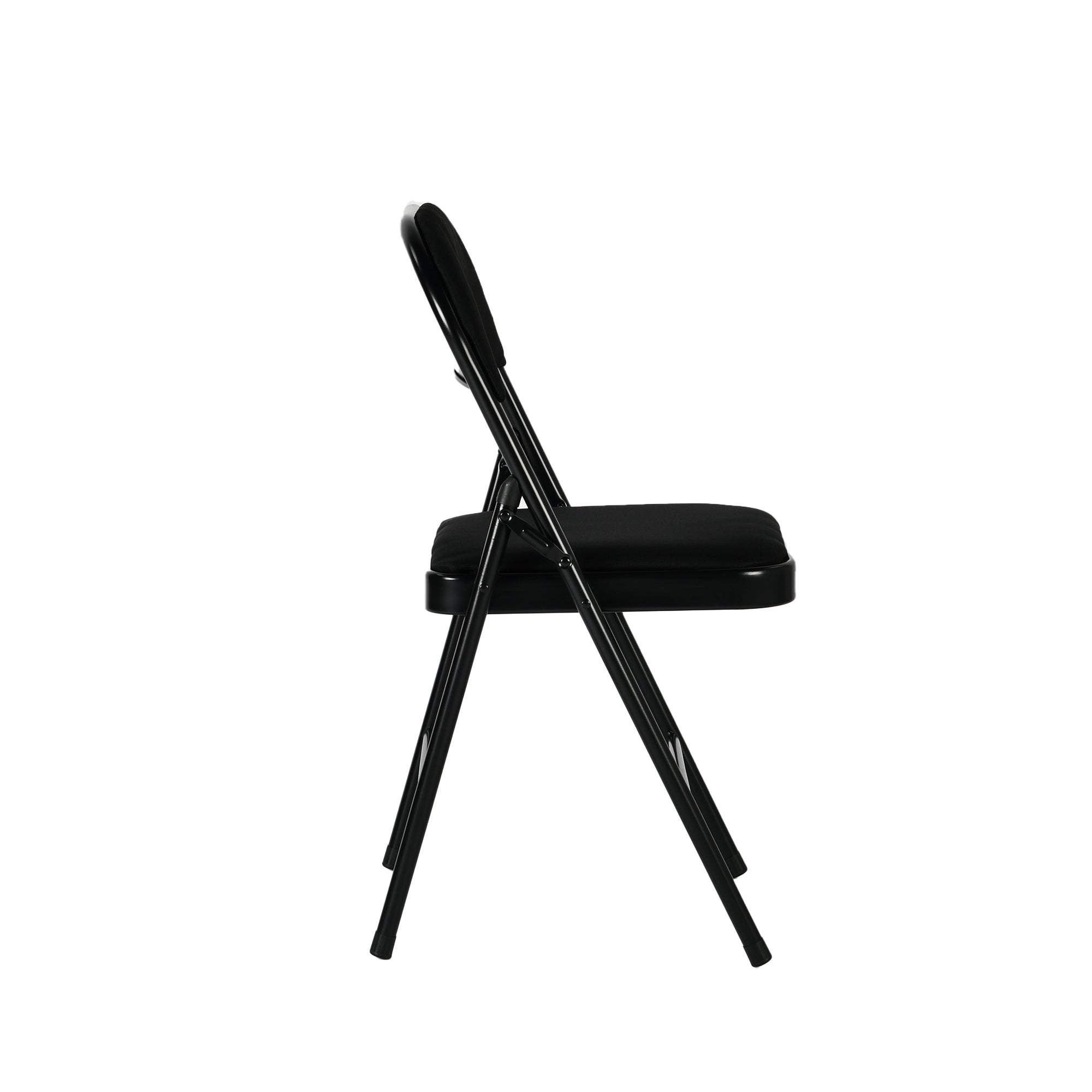 Fern 5 Piece Folding Table Set with 4 Fair Upholstered Foldable Chairs