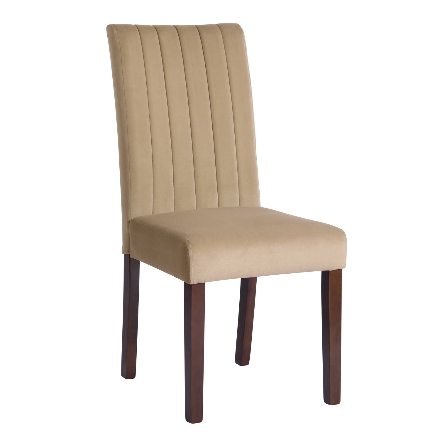 Open Box Homy Casa FAWN TAUPE A "18.11'' W x 24.02'' D x 40.16'' H" Dining Chair for Kitchen & Dining Room