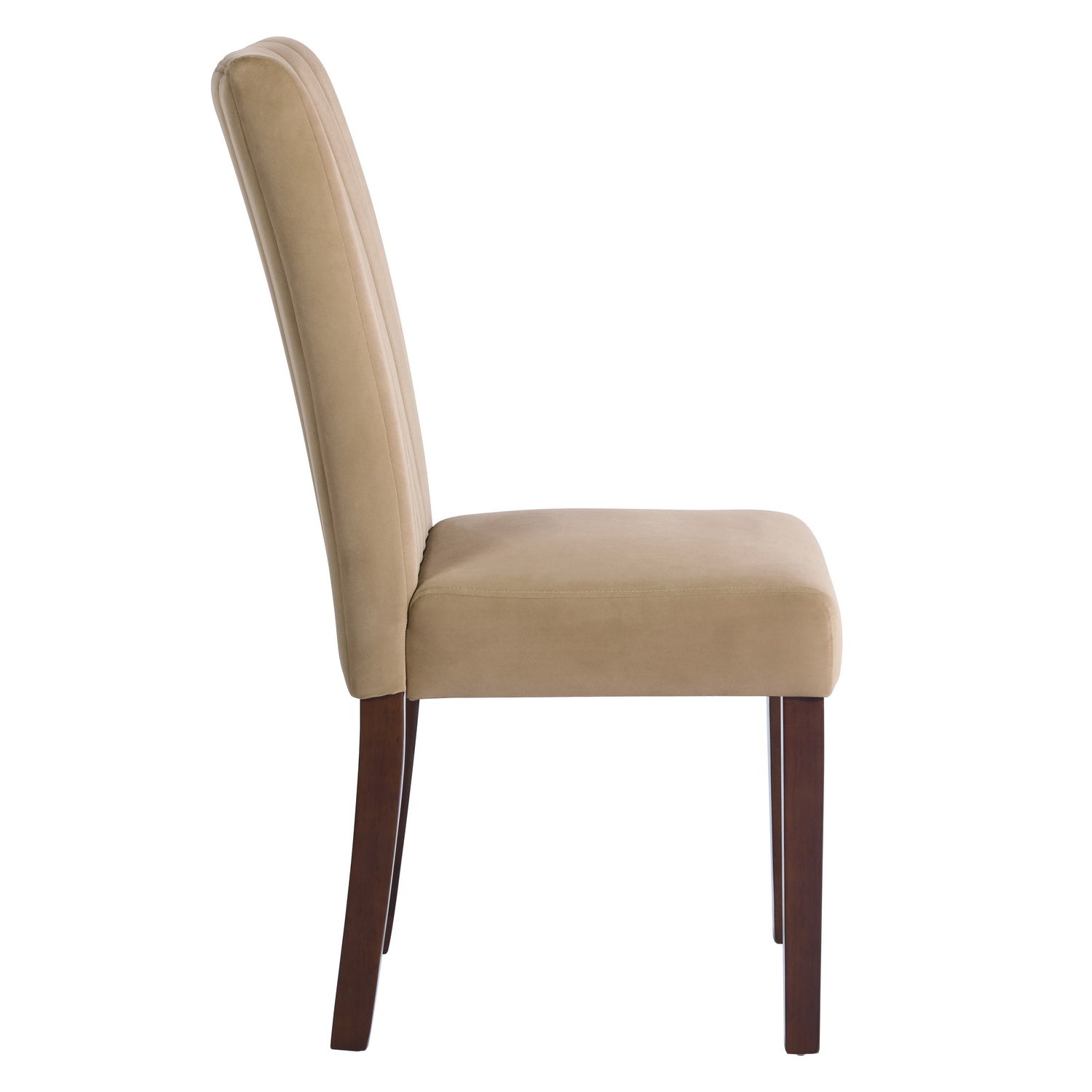 Open Box Homy Casa FAWN TAUPE A "18.11'' W x 24.02'' D x 40.16'' H" Dining Chair for Kitchen & Dining Room