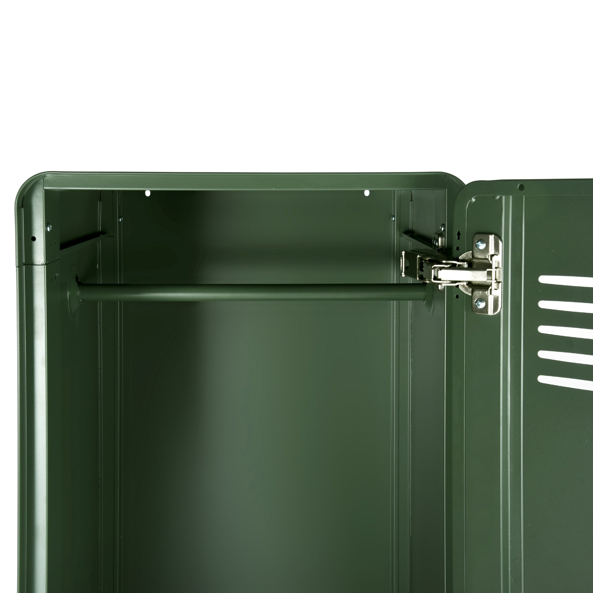 Homy Casa FORESTLINE Hallway Cabinet Cactus Green "15.75" W x 15.75" D x 53.94" H Storage Locker