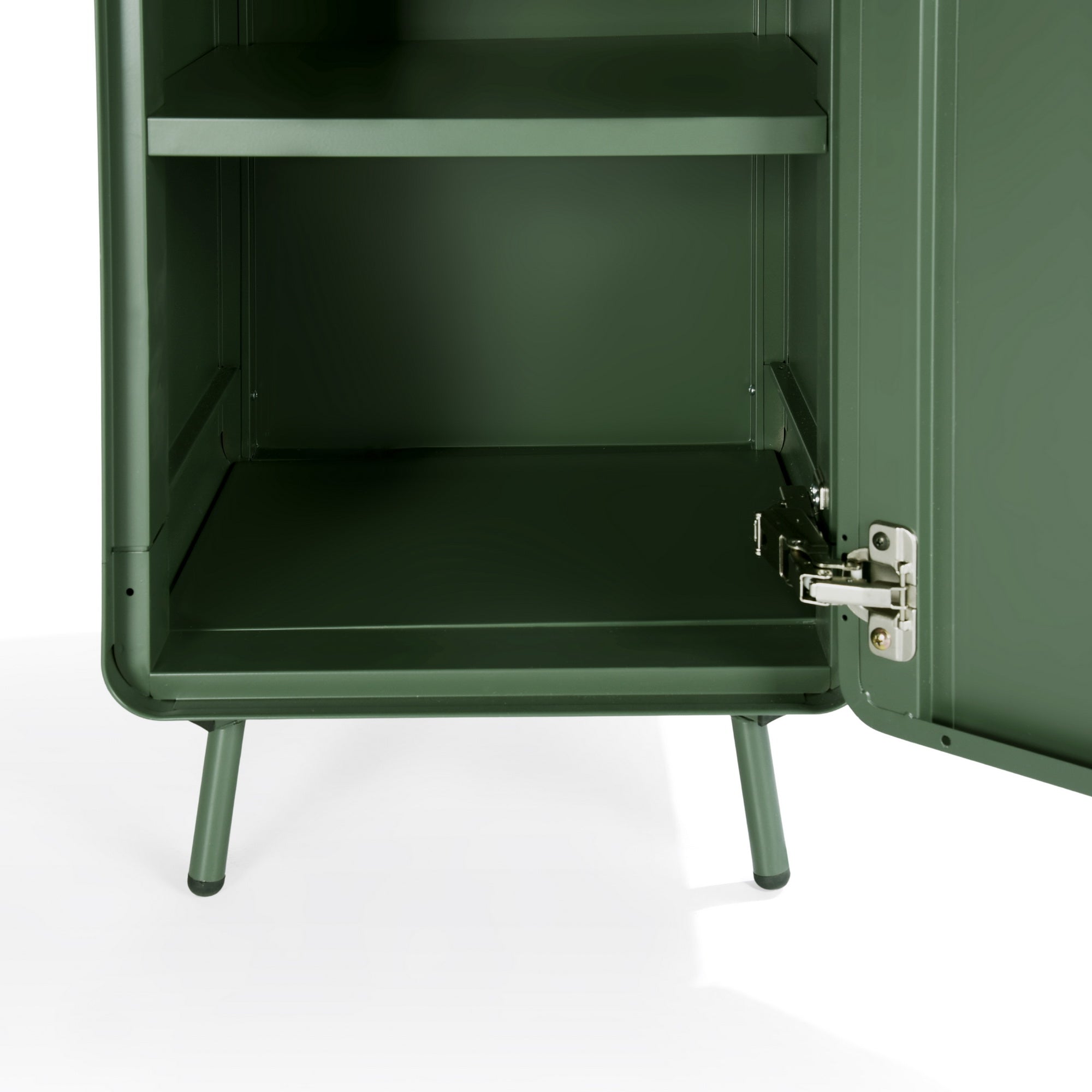 Homy Casa FORESTLINE Hallway Cabinet Cactus Green "15.75" W x 15.75" D x 53.94" H Storage Locker