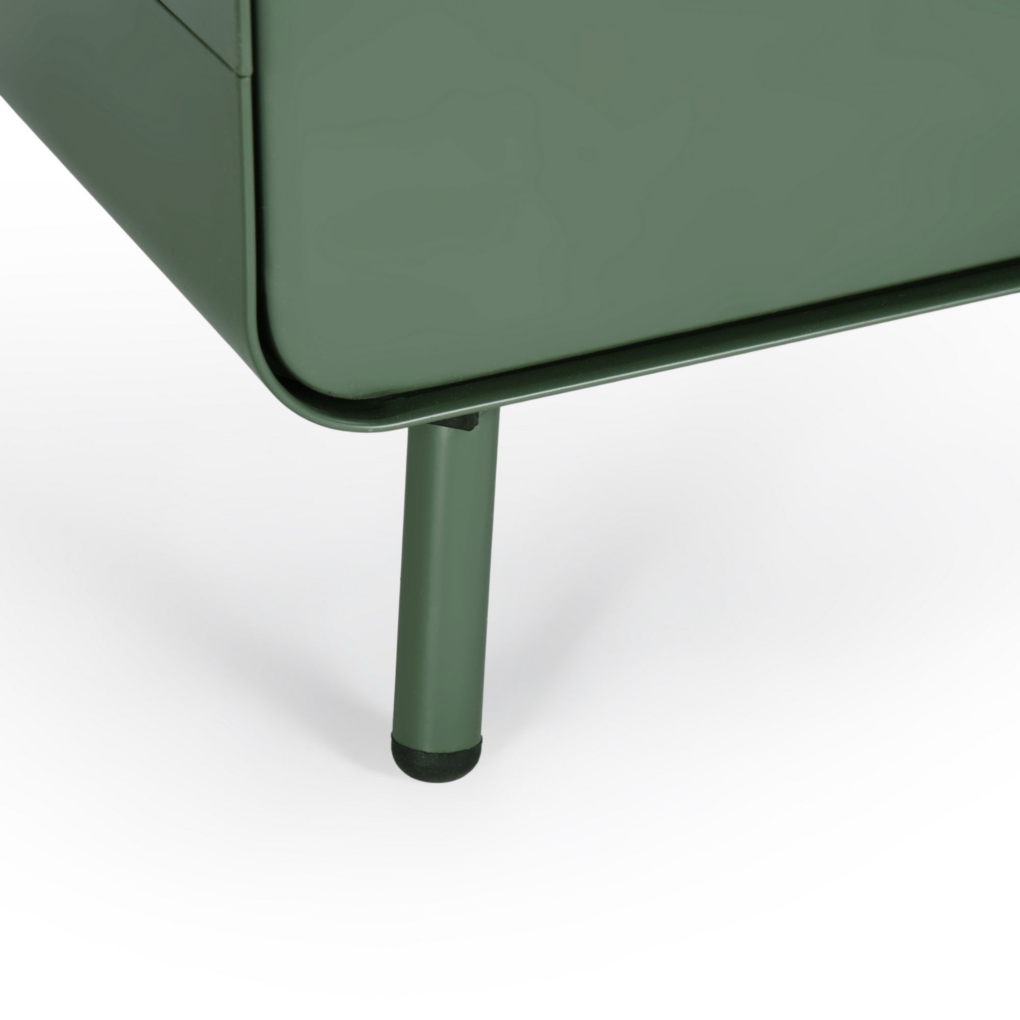 Homy Casa FORESTLINE Hallway Cabinet Cactus Green "15.75" W x 15.75" D x 53.94" H Storage Locker