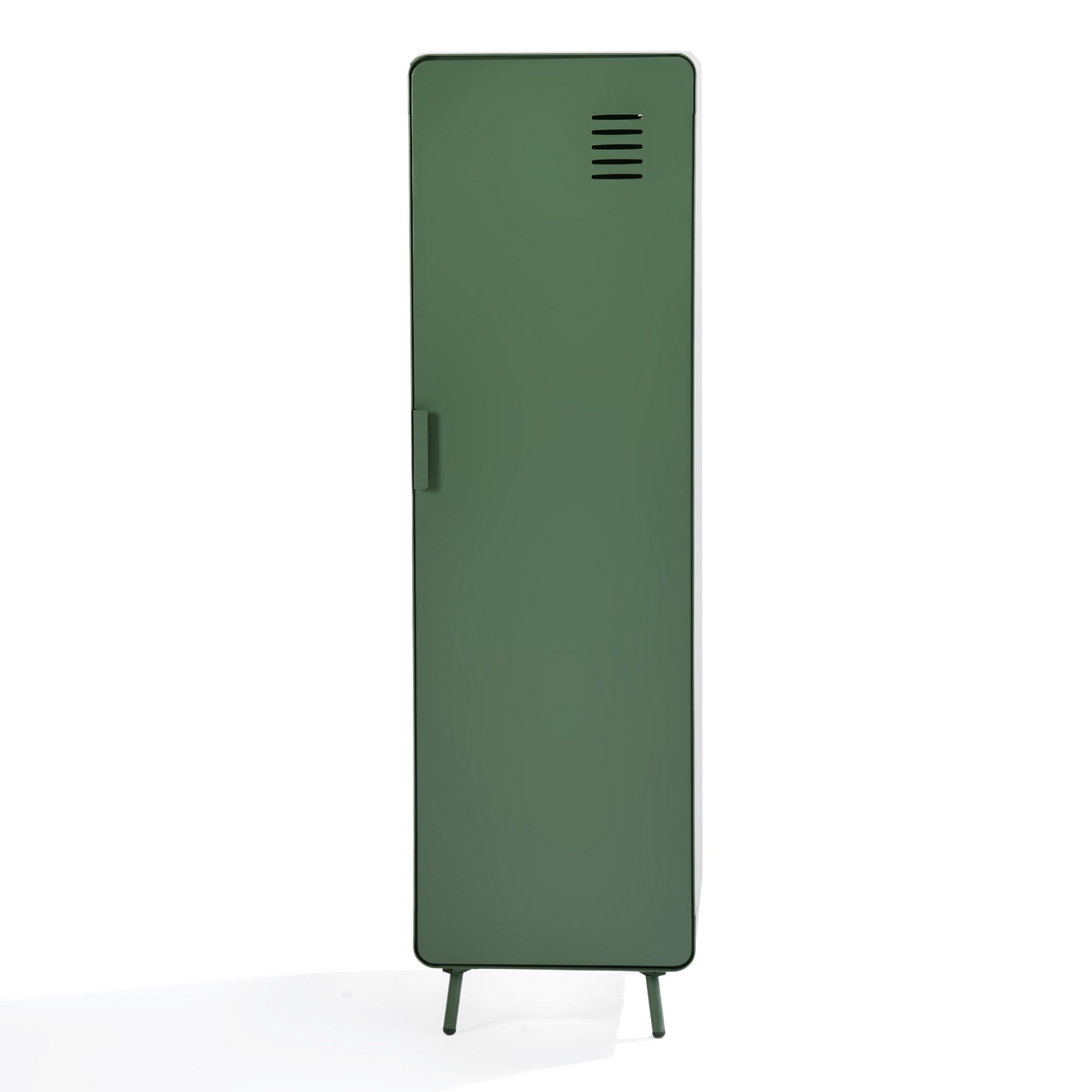 Homy Casa FORESTLINE Hallway Cabinet Cactus Green "15.75" W x 15.75" D x 53.94" H Storage Locker