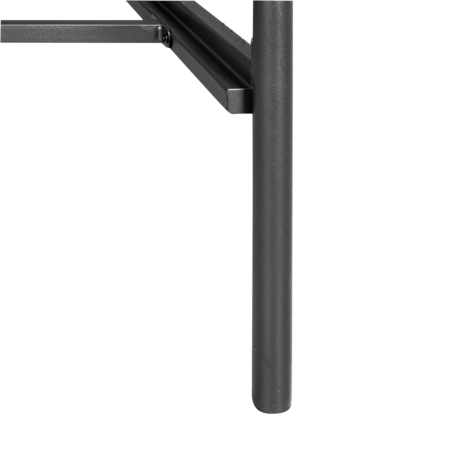 Homy Casa GOBERT Full Size Metal Bed Frame, Matte Black, Sturdy Steel Tube Construction Open Box