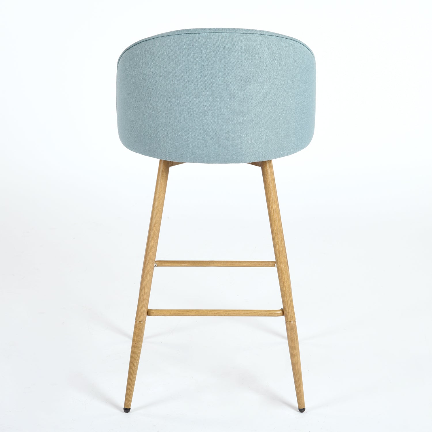 Homy Casa HASEEB Counter Fabric Swivel Barstool 18.3" x 19.9" x 37"  for Kitchen Island or Bar Open Box