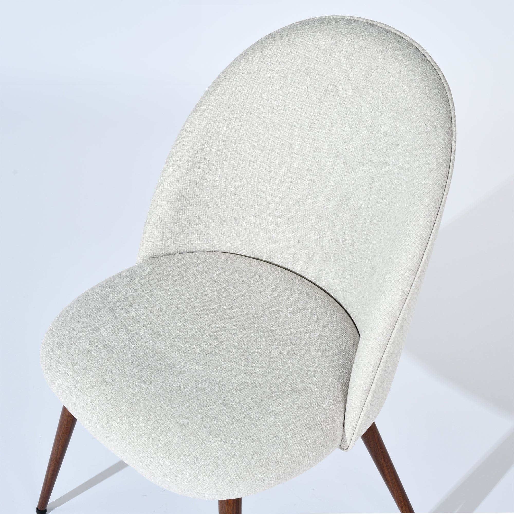 eBay Haven High Back Fabric Upholsted Dining Chair Set of 2