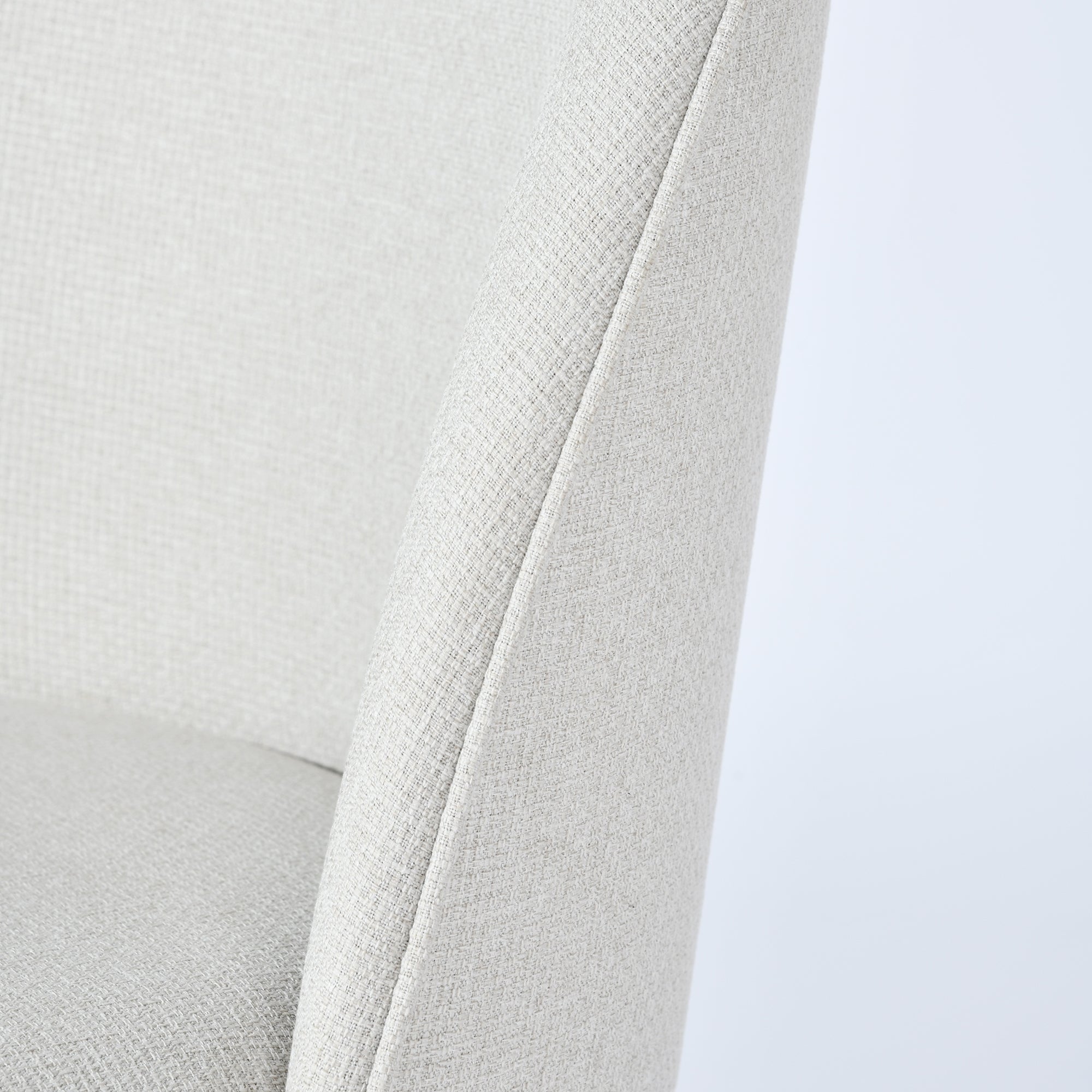 eBay Haven High Back Fabric Upholsted Dining Chair Set of 2