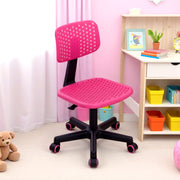 Irene Adjustable Swivel Study Chair with Ergonomic Design Pink