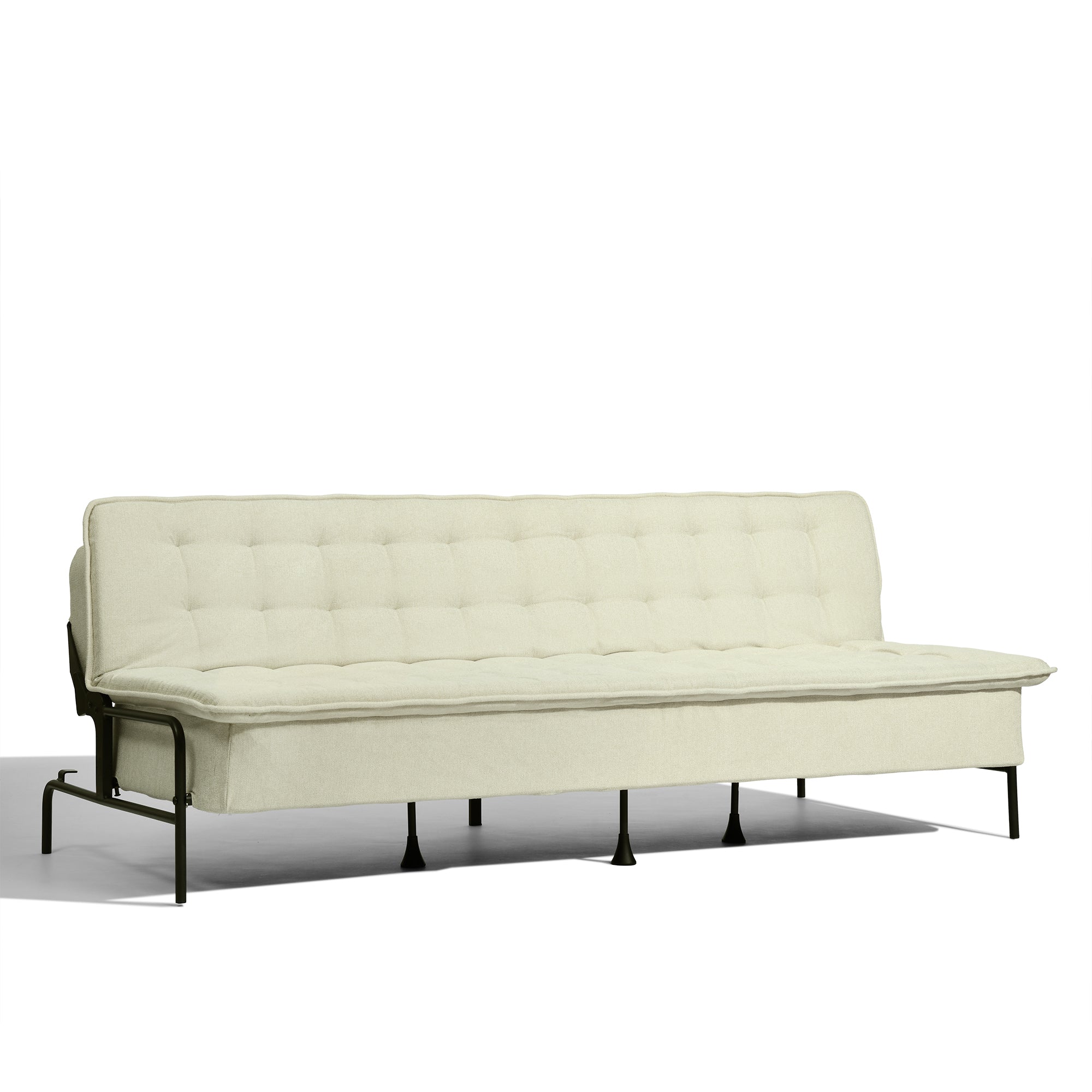 Homy Casa JAKO 77" 3 Seater Sofa Bed Convertible Sleeper, Beige