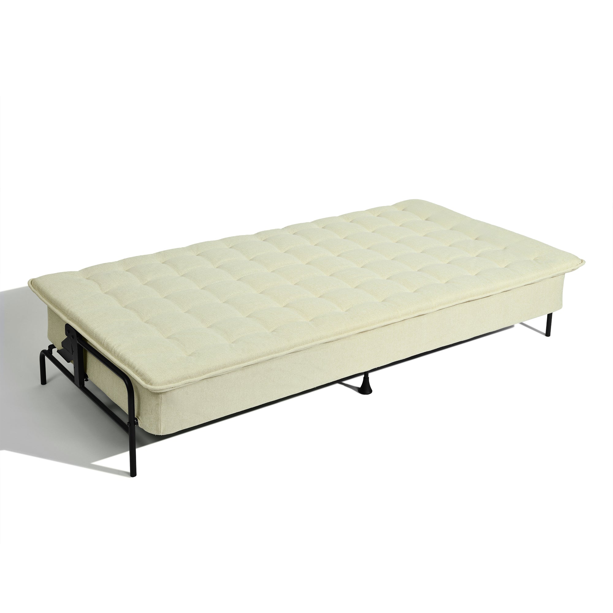 Homy Casa JAKO 77" 3 Seater Sofa Bed Convertible Sleeper, Beige