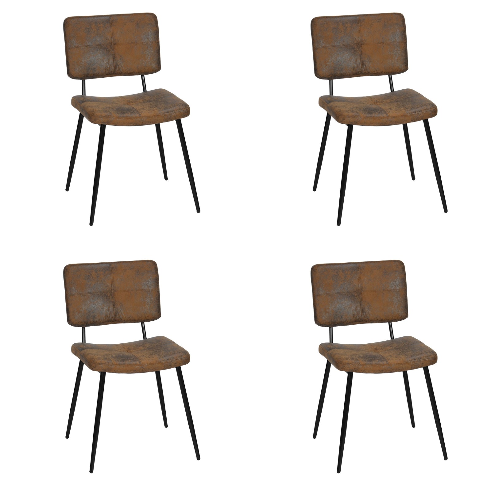 Pomona Upholstered Dining Chairs Set of 4